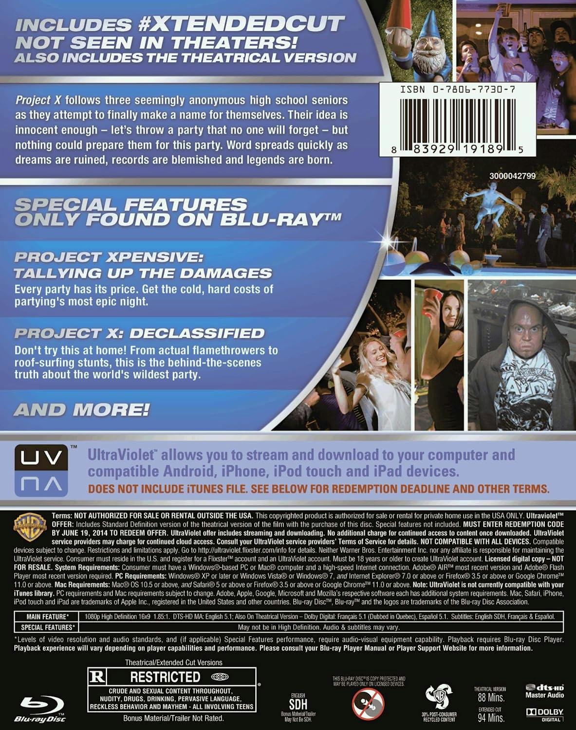 Project X - #Xtendedcut [Blu-ray] - Image 2