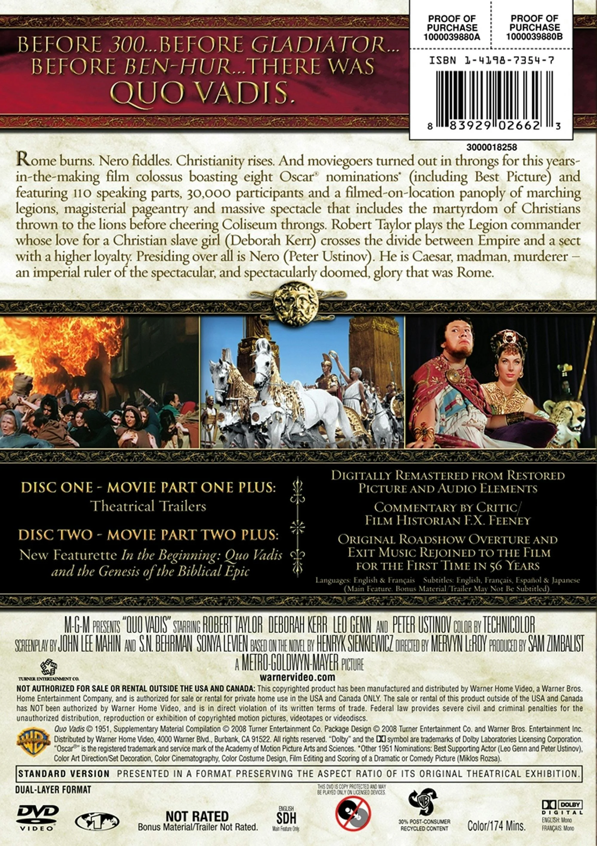 Quo Vadis (Special Edition) [DVD] - Image 2