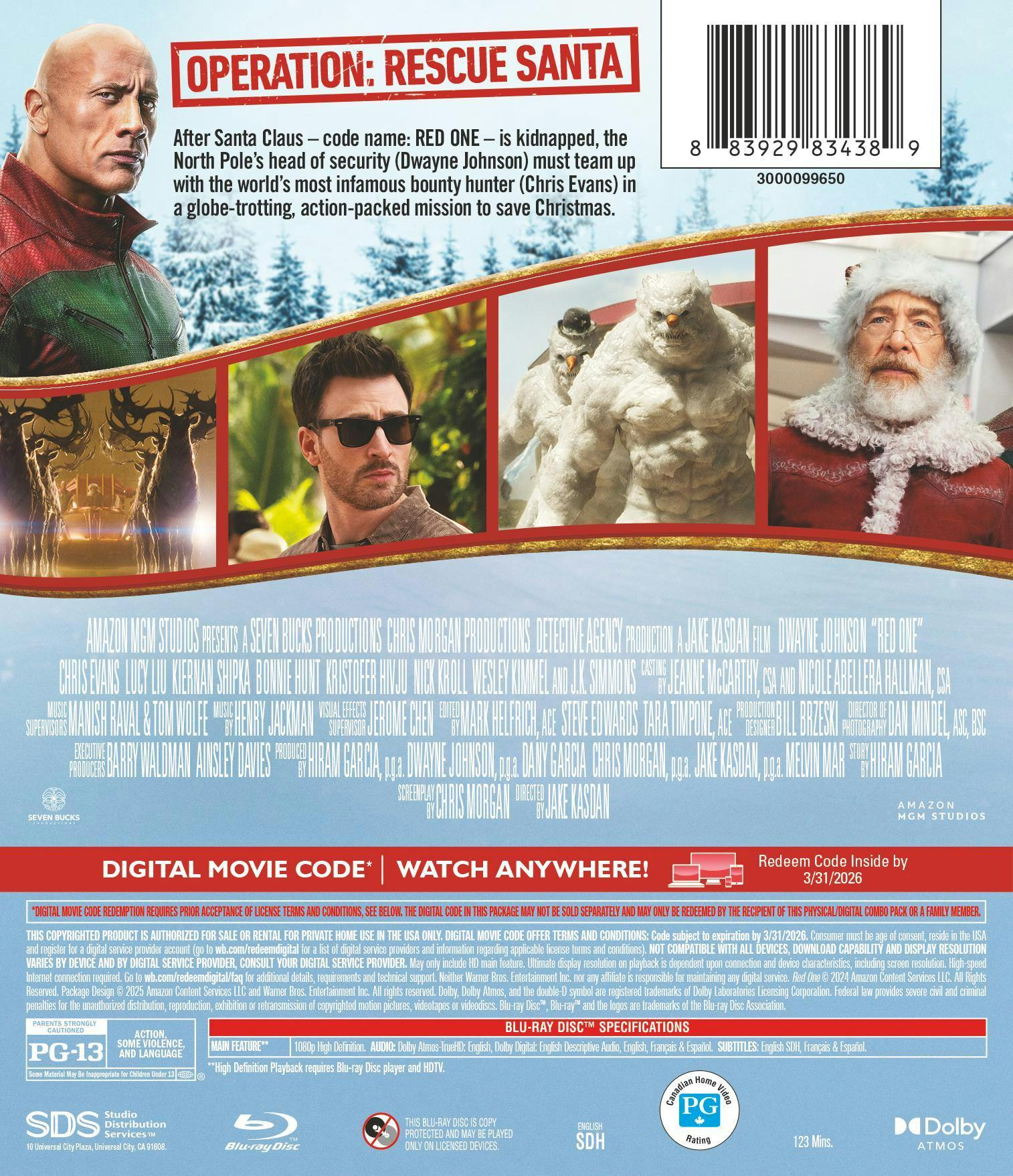 Red One [Blu-ray] - Image 3