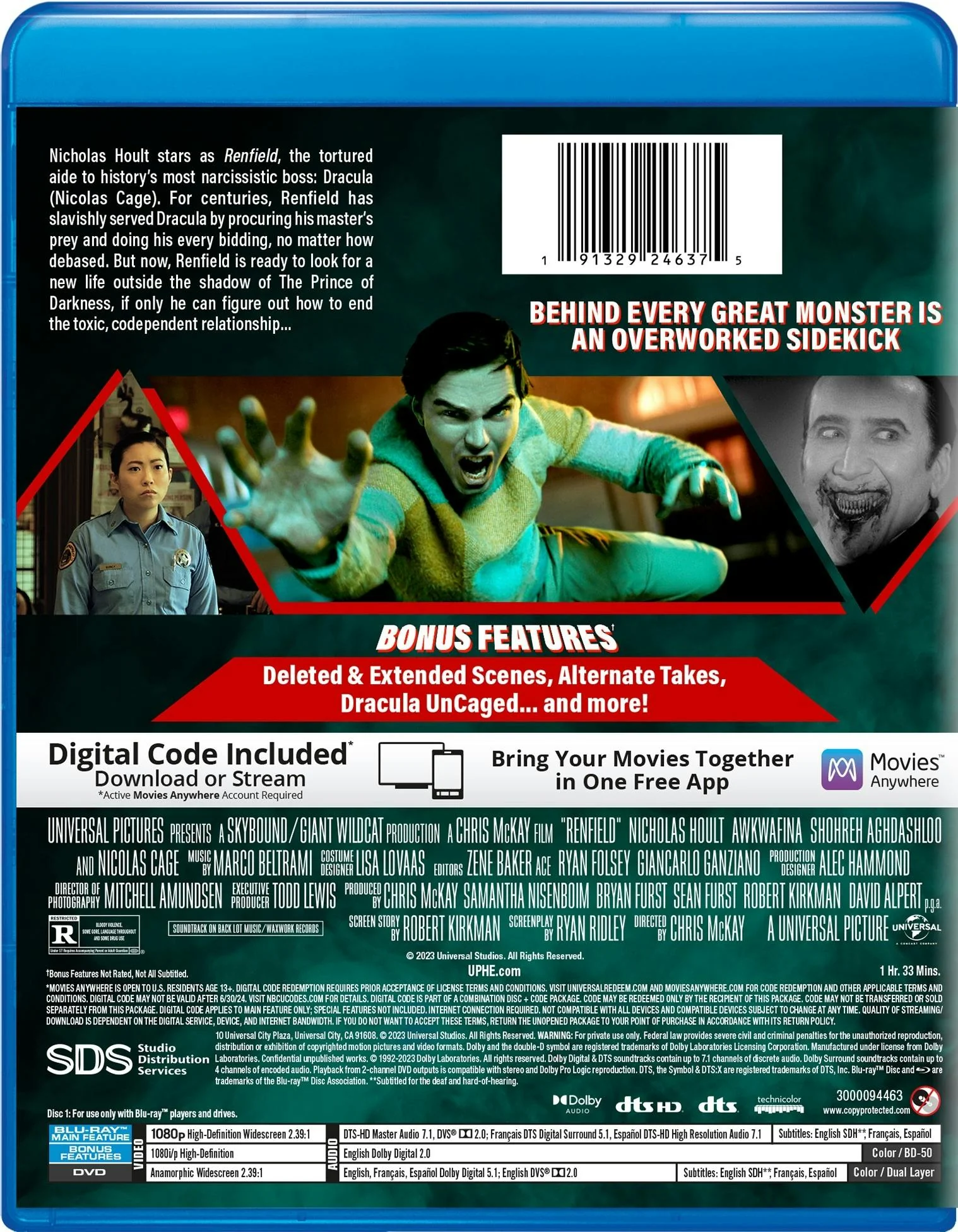 Renfield (with DVD) [Blu-ray] - Image 3