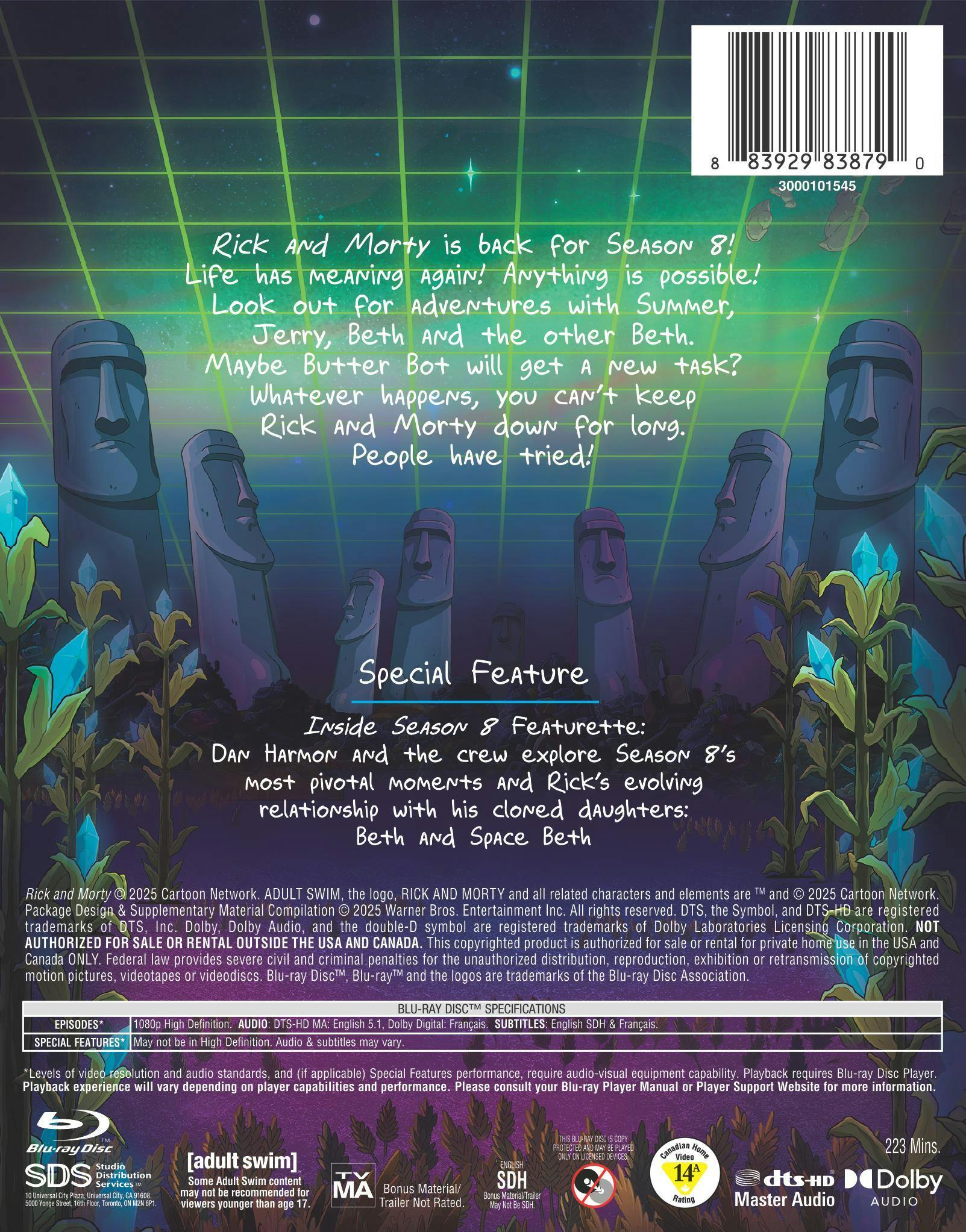 Rick and Morty: The Complete Eighth Season [Blu-ray] - Image 3