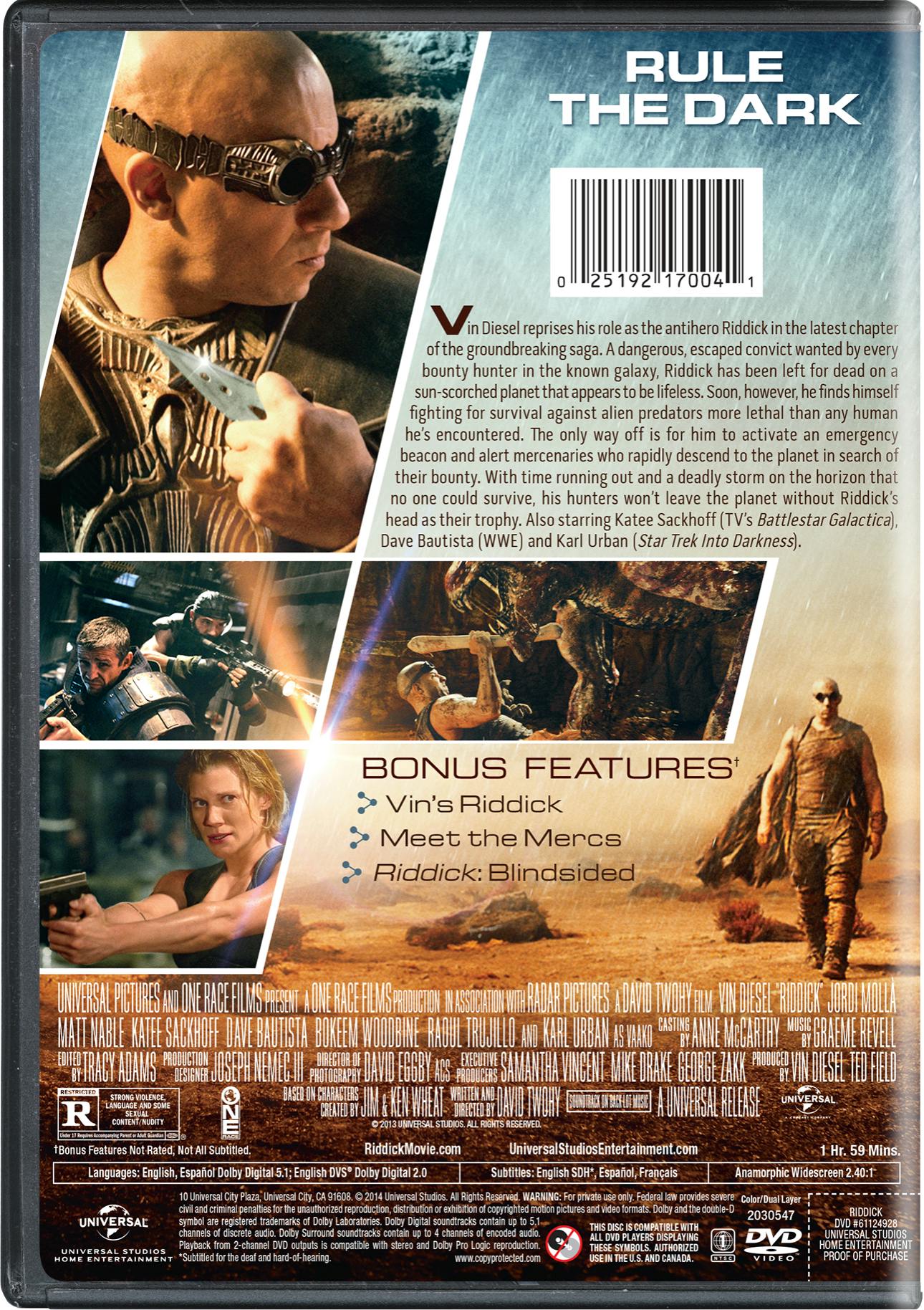 Riddick [DVD] - Image 2
