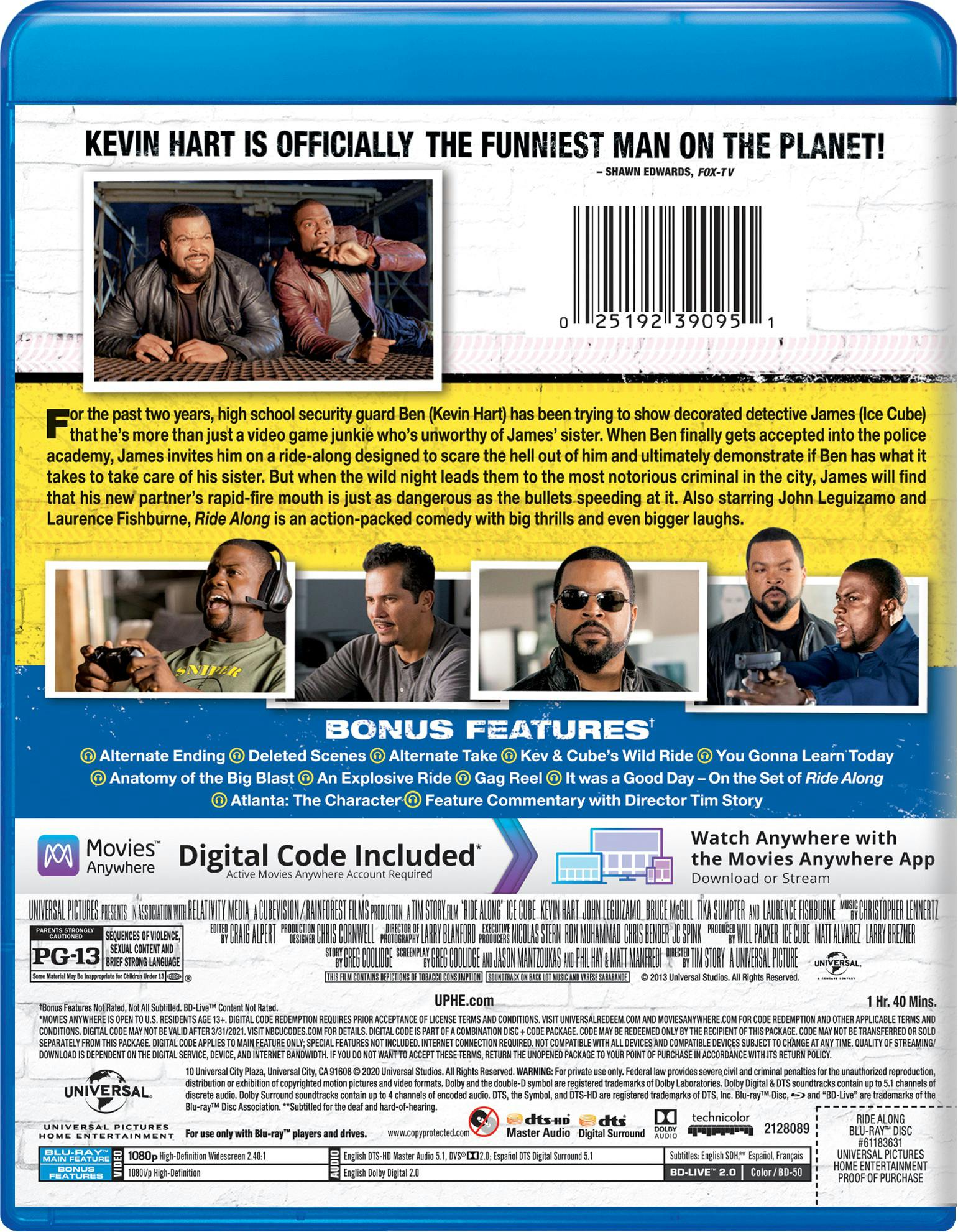 Ride Along (Blu-ray New Box Art) [Blu-ray] - Image 2