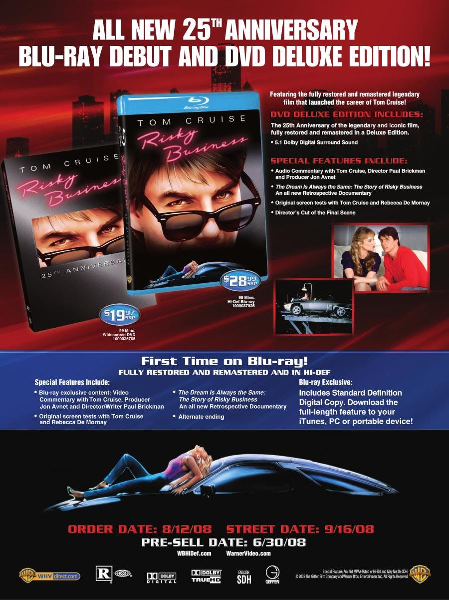 Risky Business [DVD] - Image 2