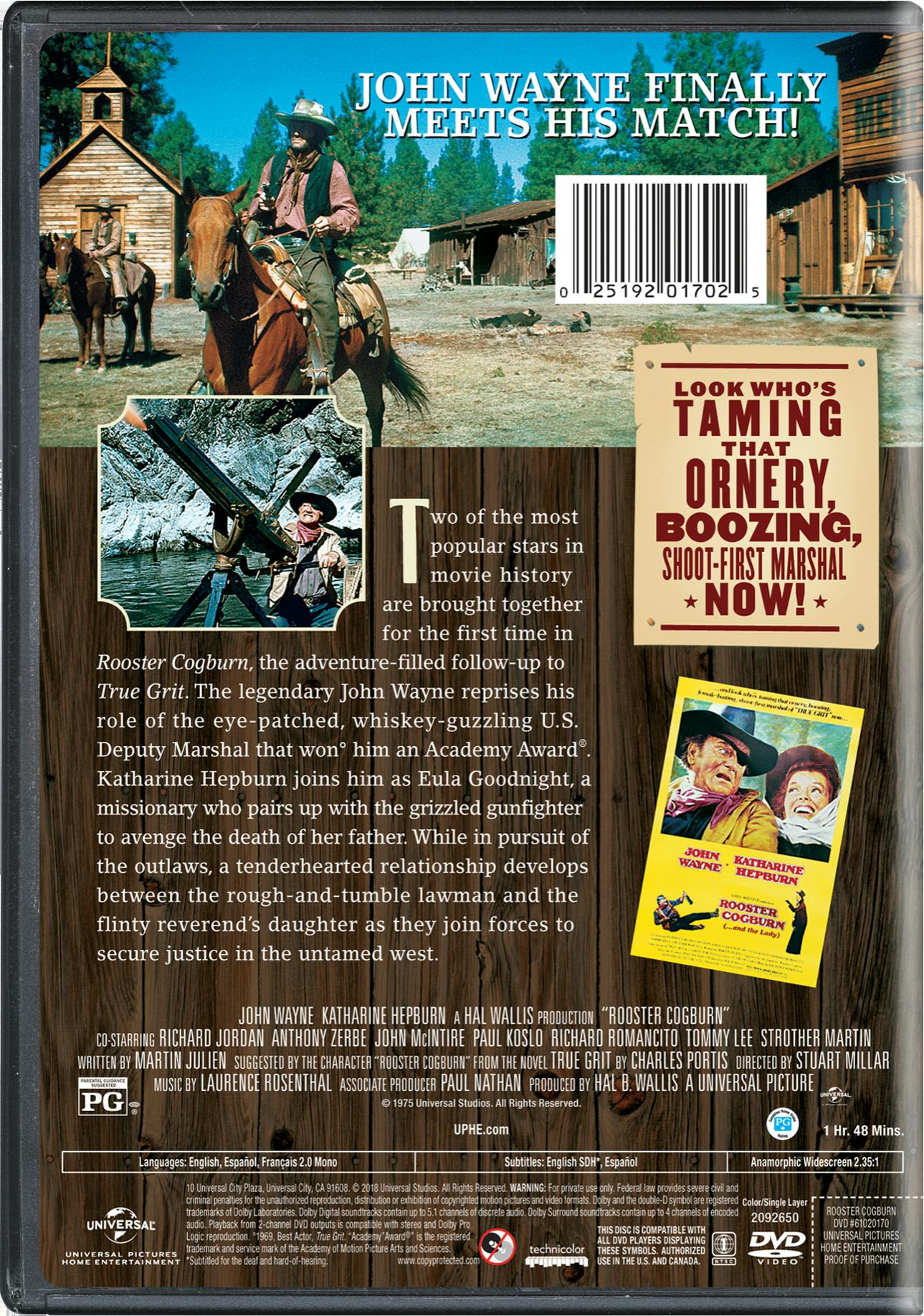 Rooster Cogburn [DVD] - Image 2