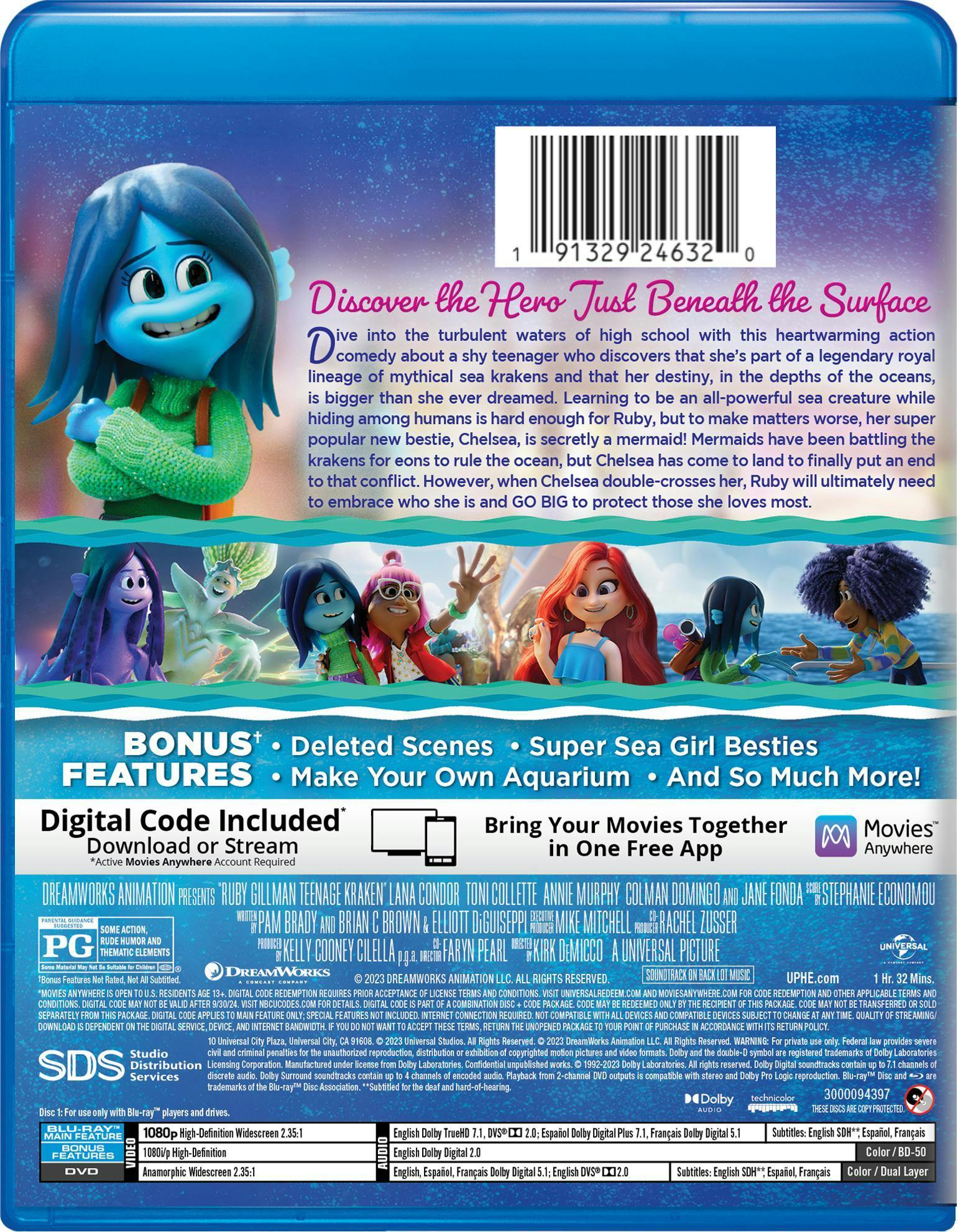 Ruby Gillman, Teenage Kraken [Blu-ray] - Image 3