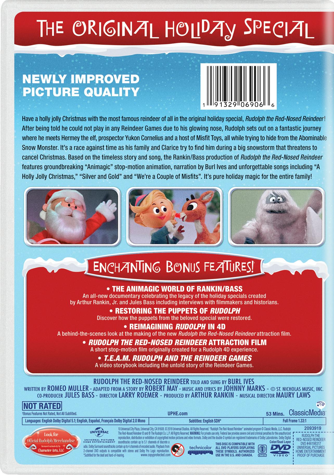 Rudolph the Red-nosed Reindeer (Deluxe Edition) [DVD] - Image 2