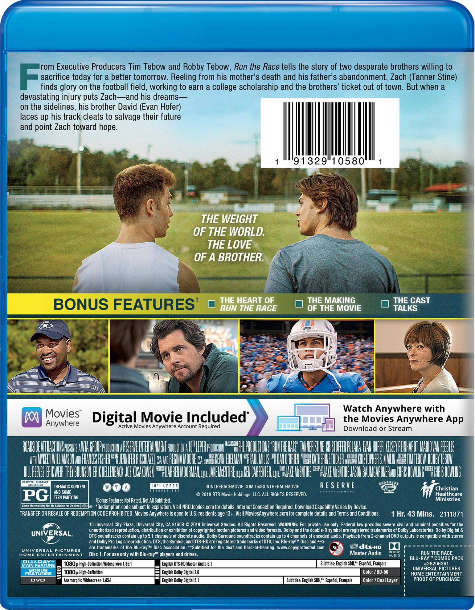 Run the Race (with DVD) [Blu-ray] - Image 3