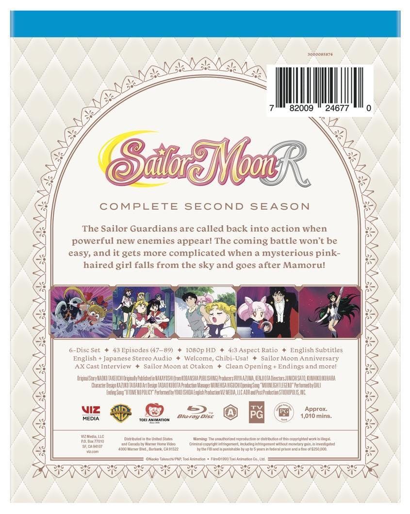 Sailor Moon R: The Complete Second Season (Box Set) [Blu-ray] - Image 2