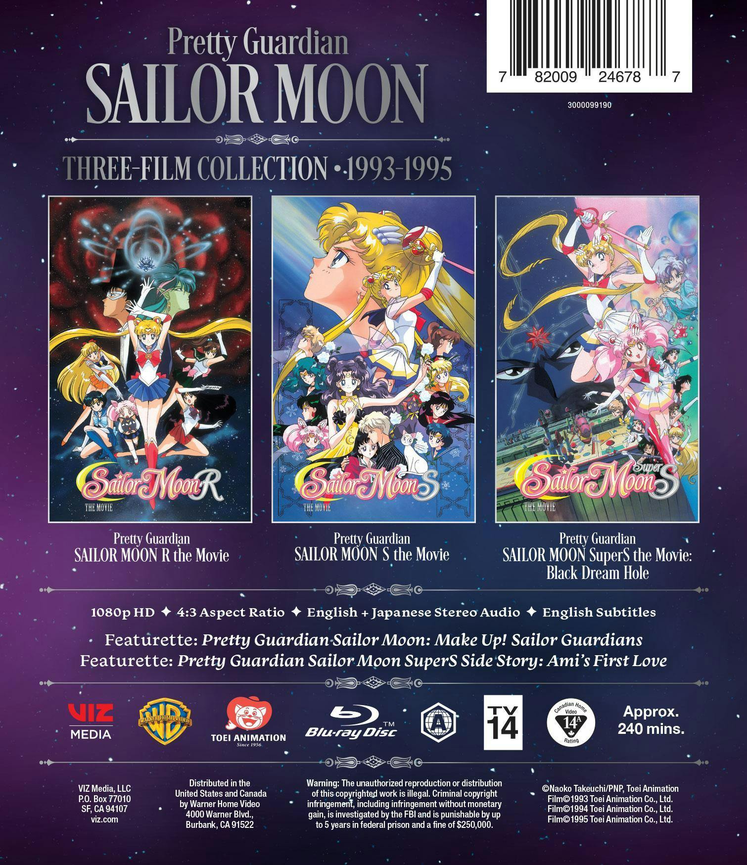 Sailor Moon Three-Film Collection [Blu-ray] - Image 2