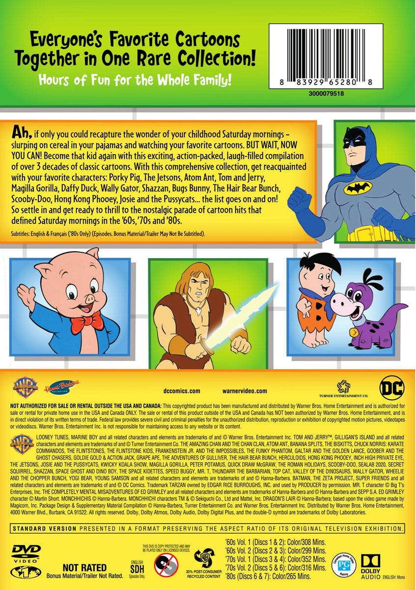 Saturday Morning Cartoons: 1960s-1980s Collection (Box Set) [DVD] - Image 3