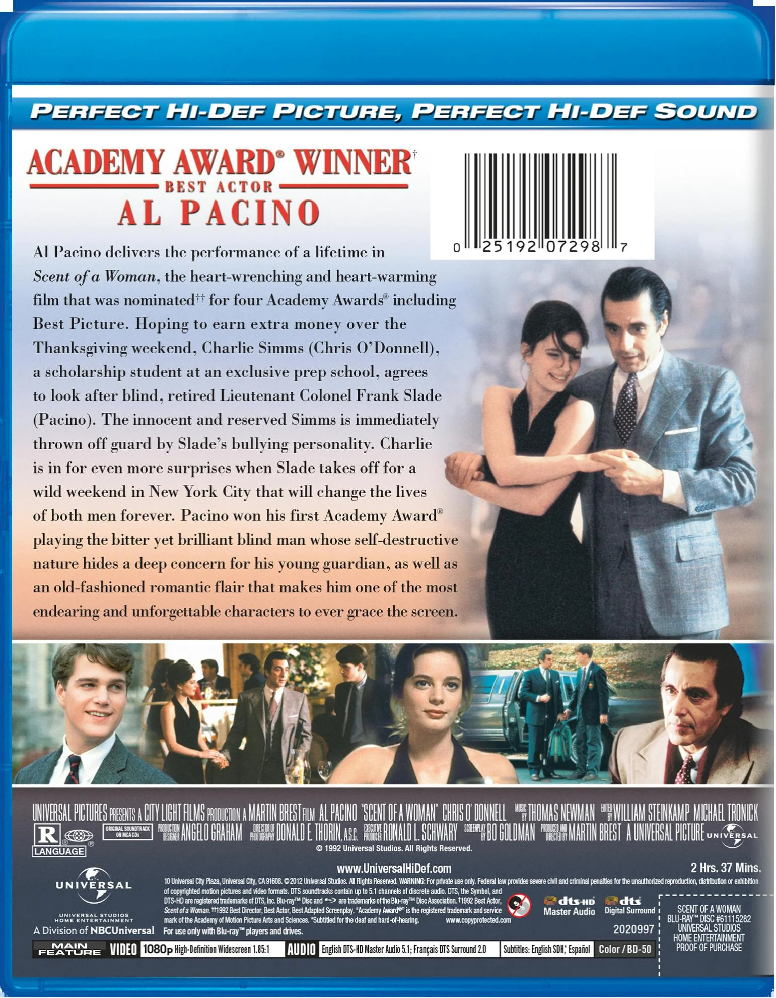 Scent of a Woman [Blu-ray] - Image 2