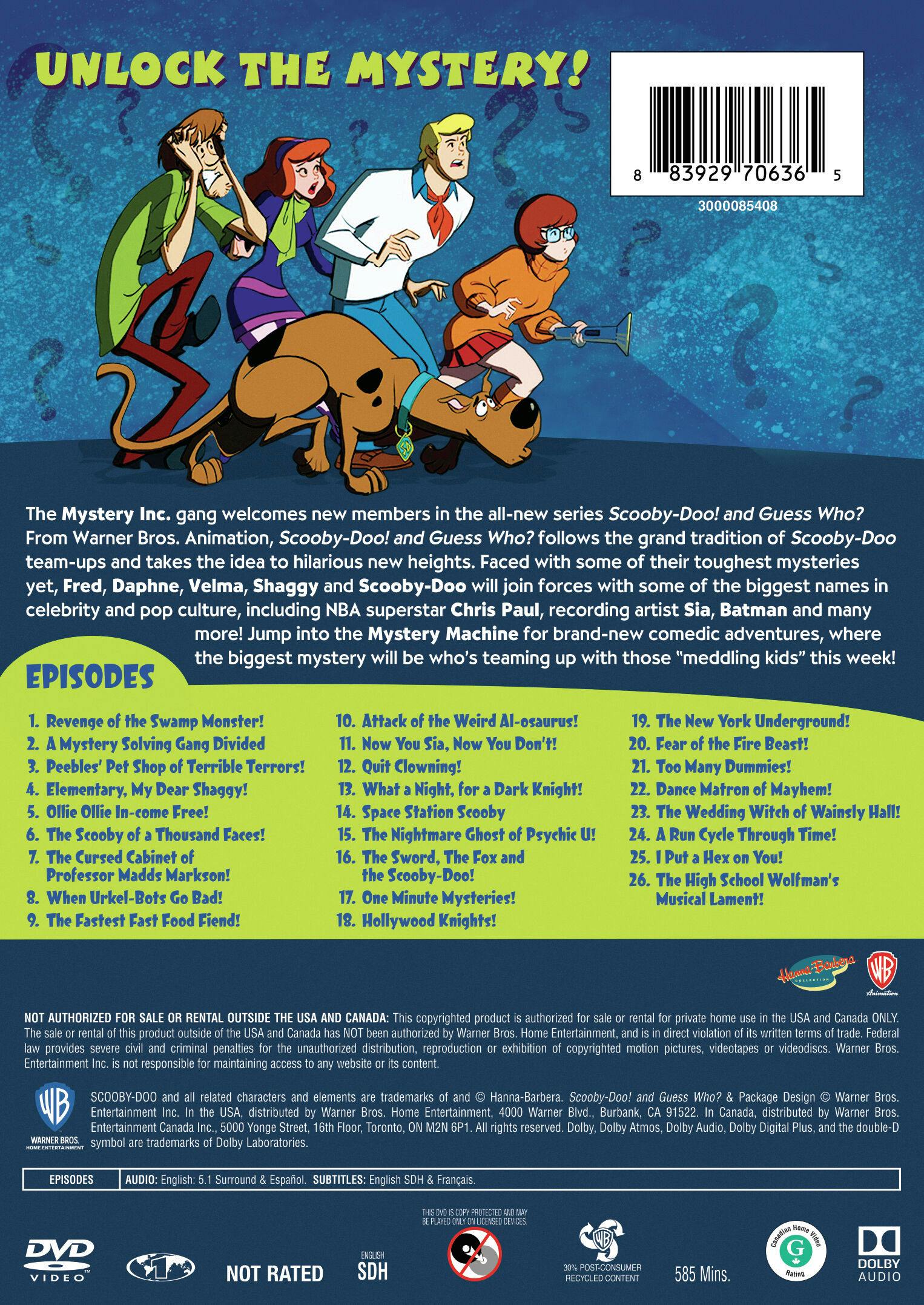 Scooby-Doo and Guess Who?: The Complete First Season (Box Set) [DVD] - Image 2