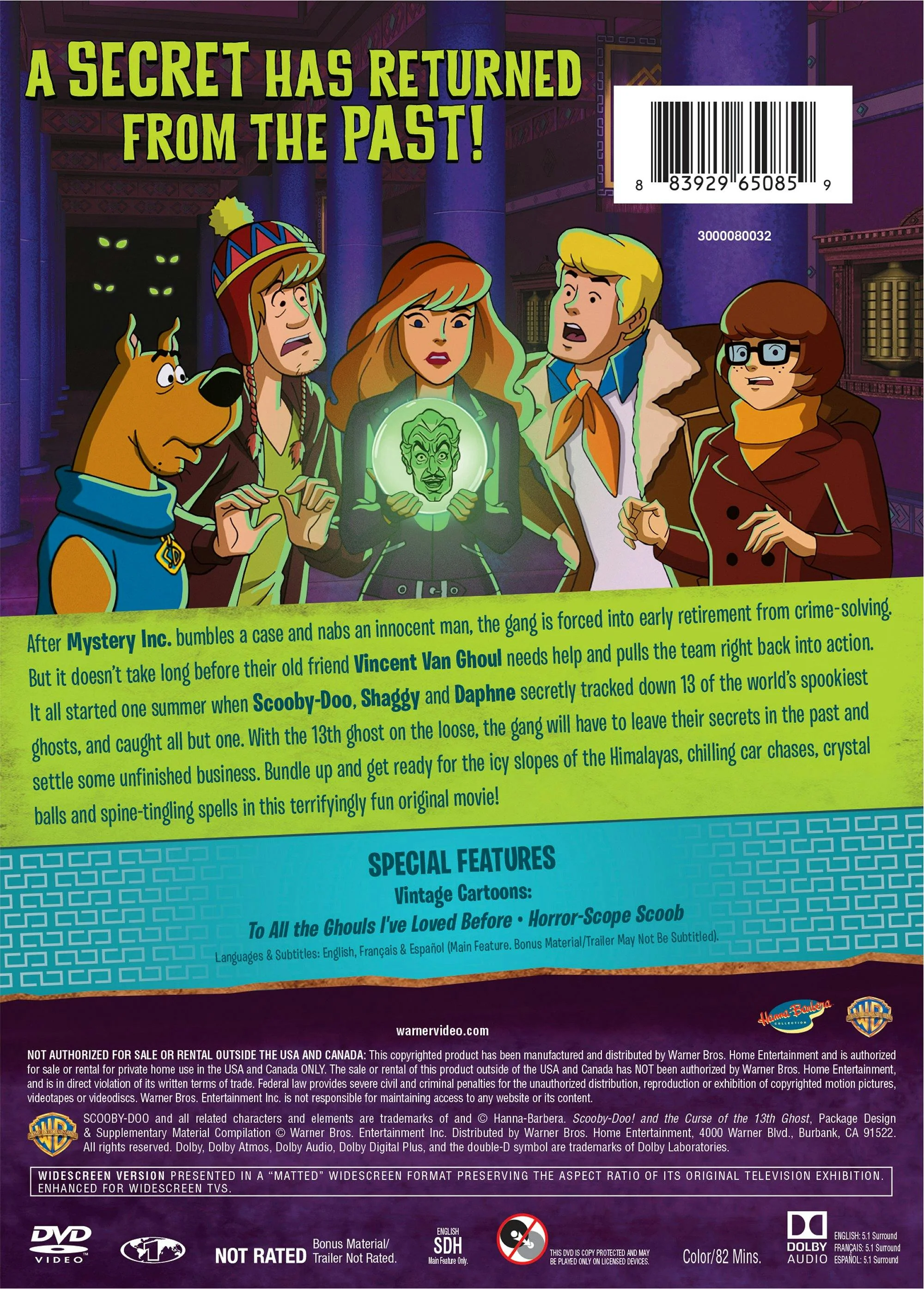 Scooby-Doo! And the Curse of the 13th Ghost [DVD] - Image 2