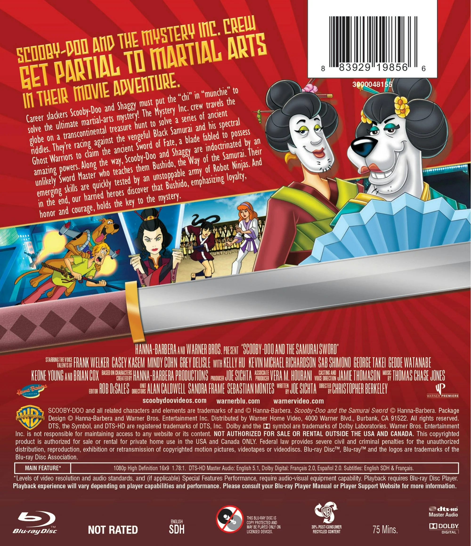 Scooby-Doo and the Samurai Sword [Blu-ray] - Image 3