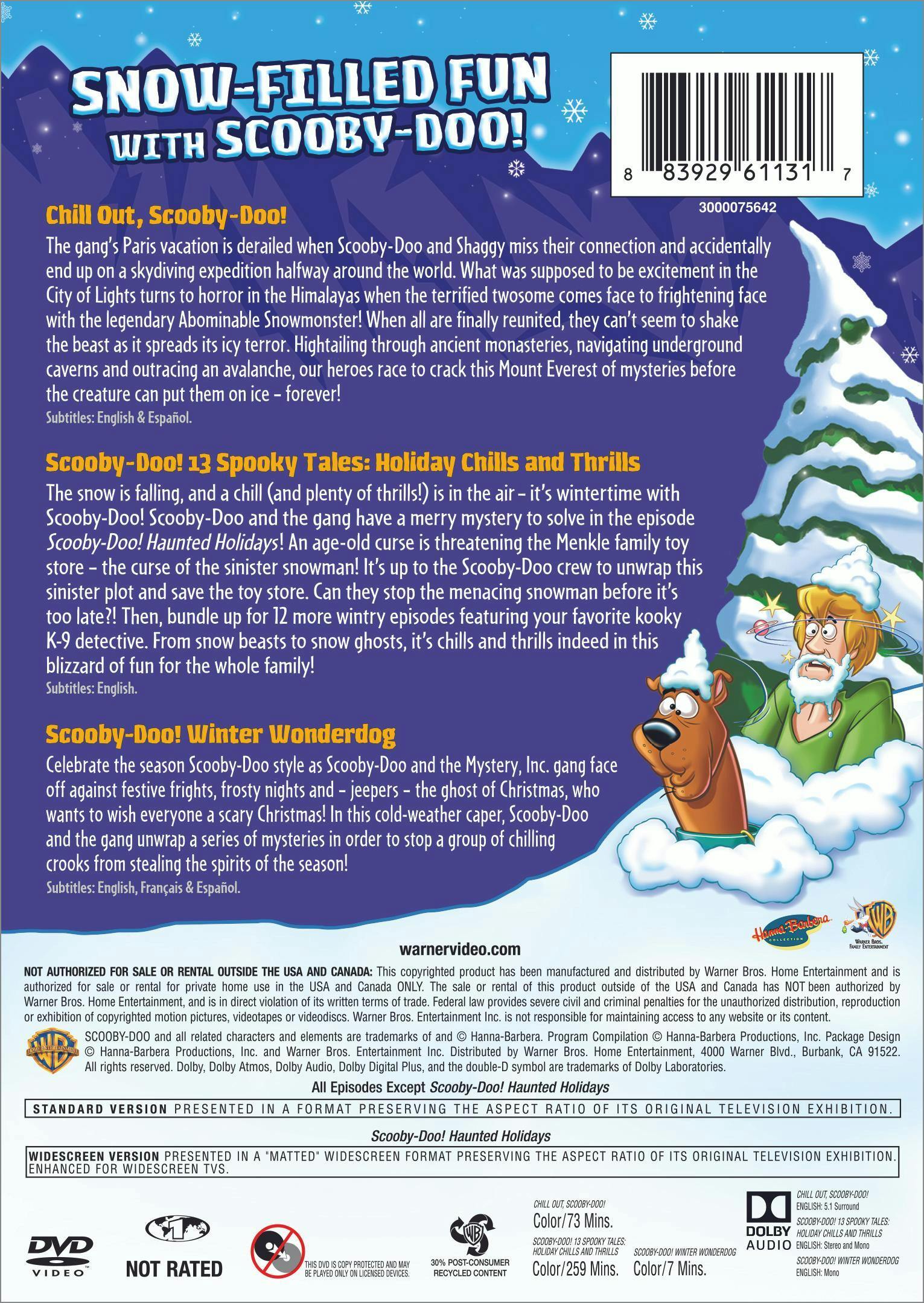 Scooby-Doo: Holiday Collection (DVD Set) [DVD] - Image 2