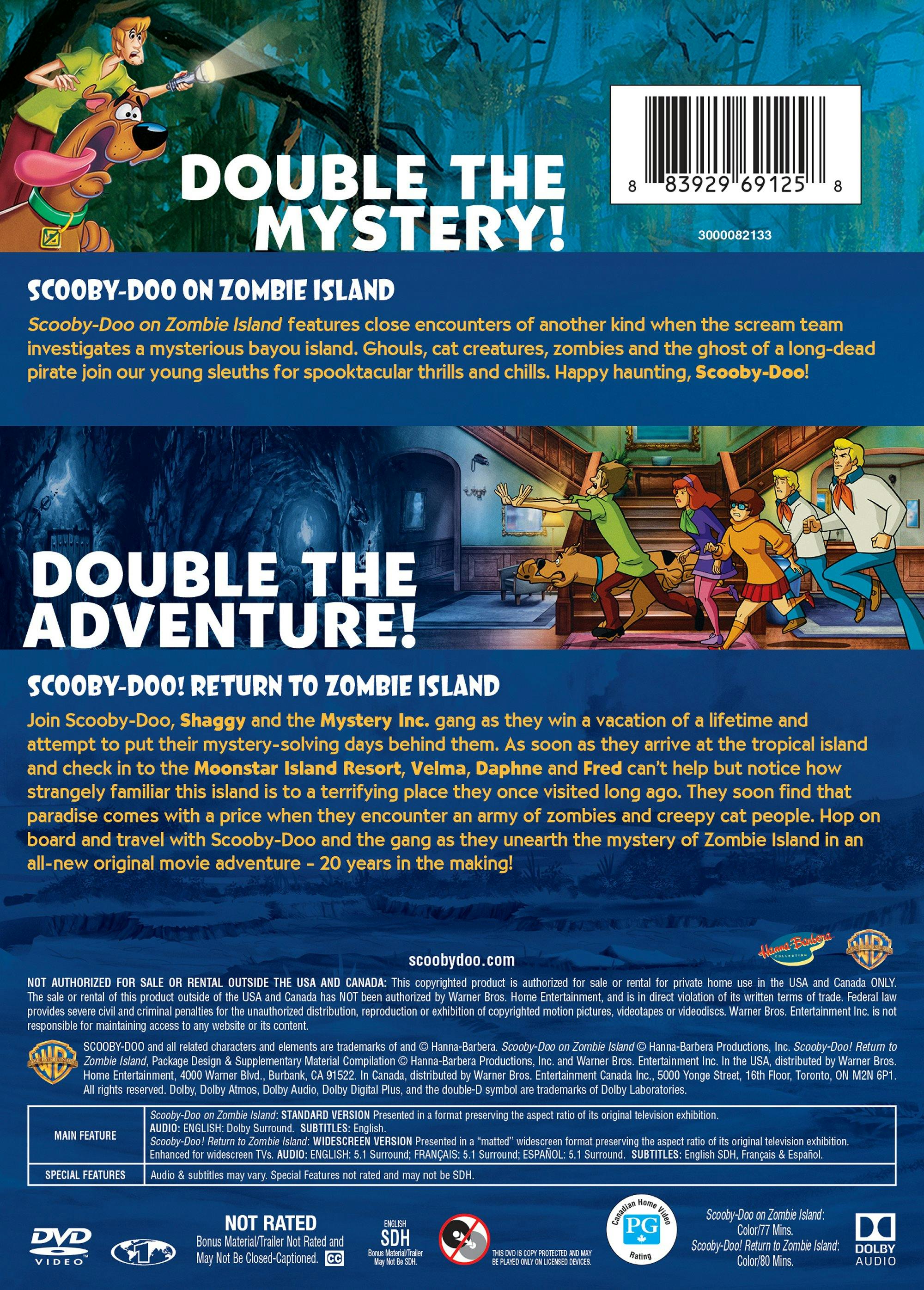 Scooby-Doo: Zombie Island/Return to Zombie Island (DVD Double Feature) [DVD] - Image 2