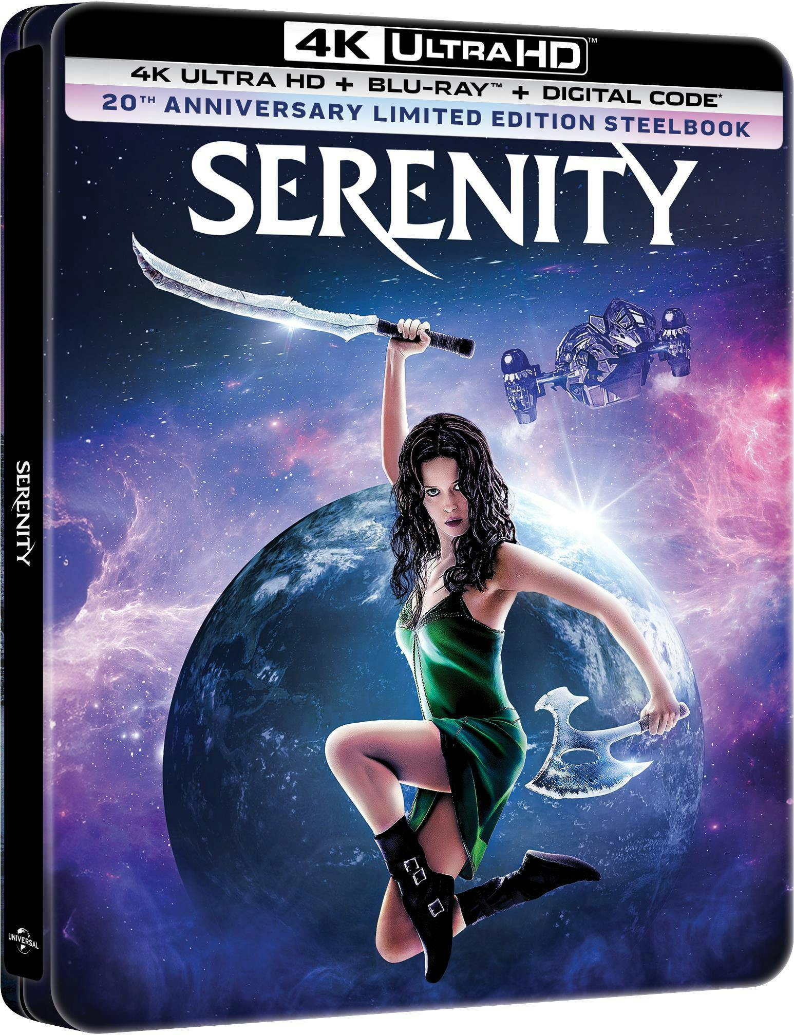 Serenity (Limited Edition 4K Ultra HD Steelbook + Blu-ray + Digital) [UHD] - Image 2