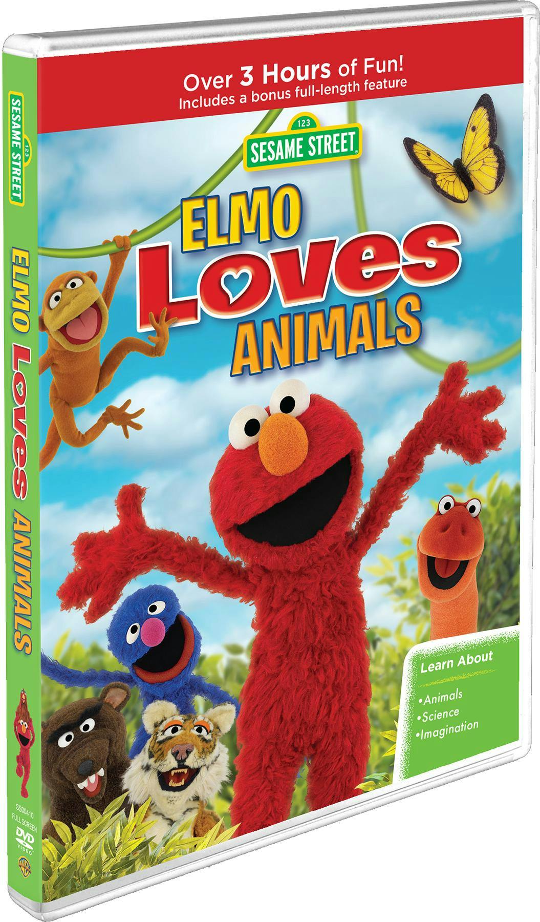 Sesame Street: Elmo Loves Animals [DVD] - Image 2