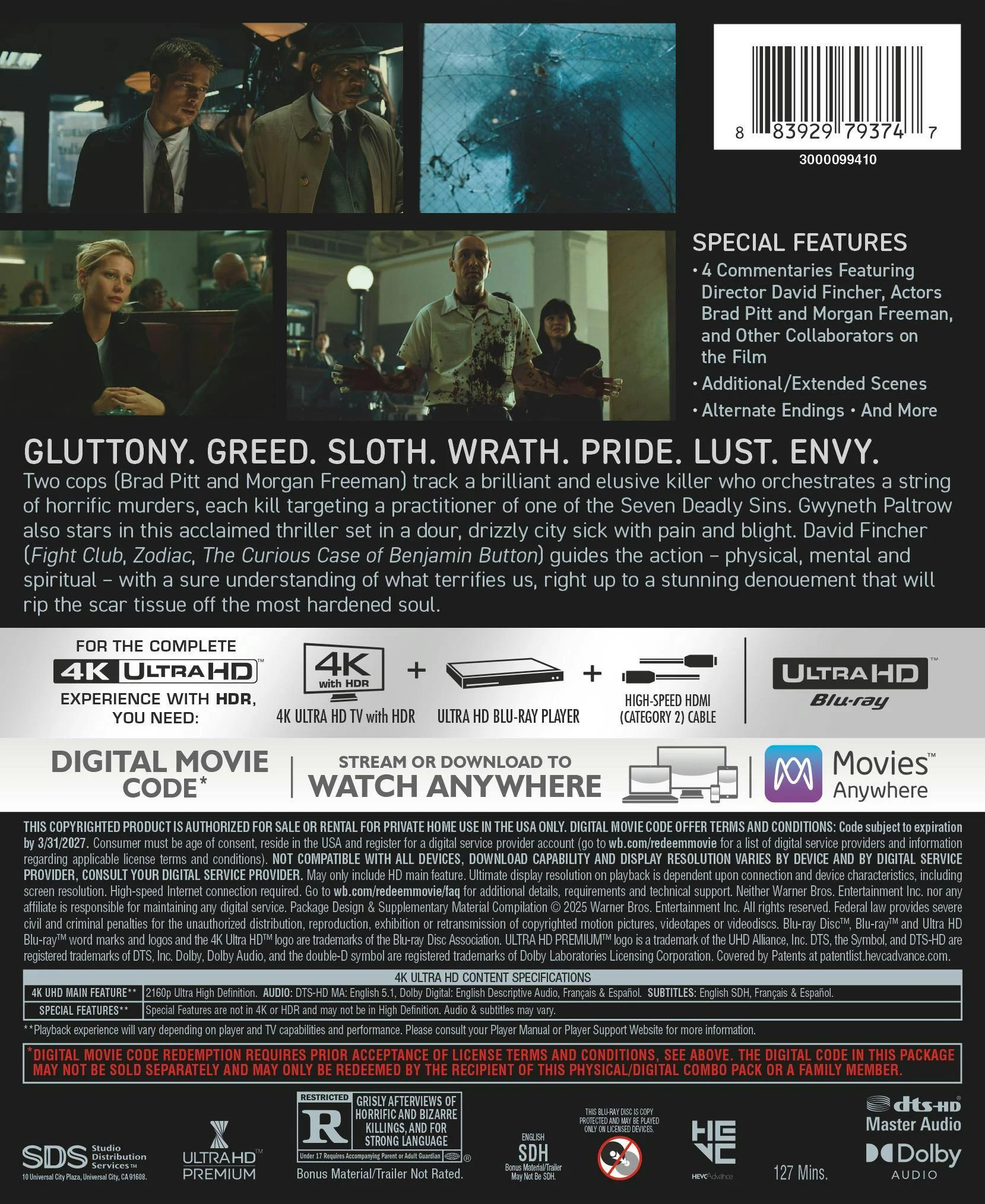 Seven (4K Ultra HD) [UHD] - Image 3