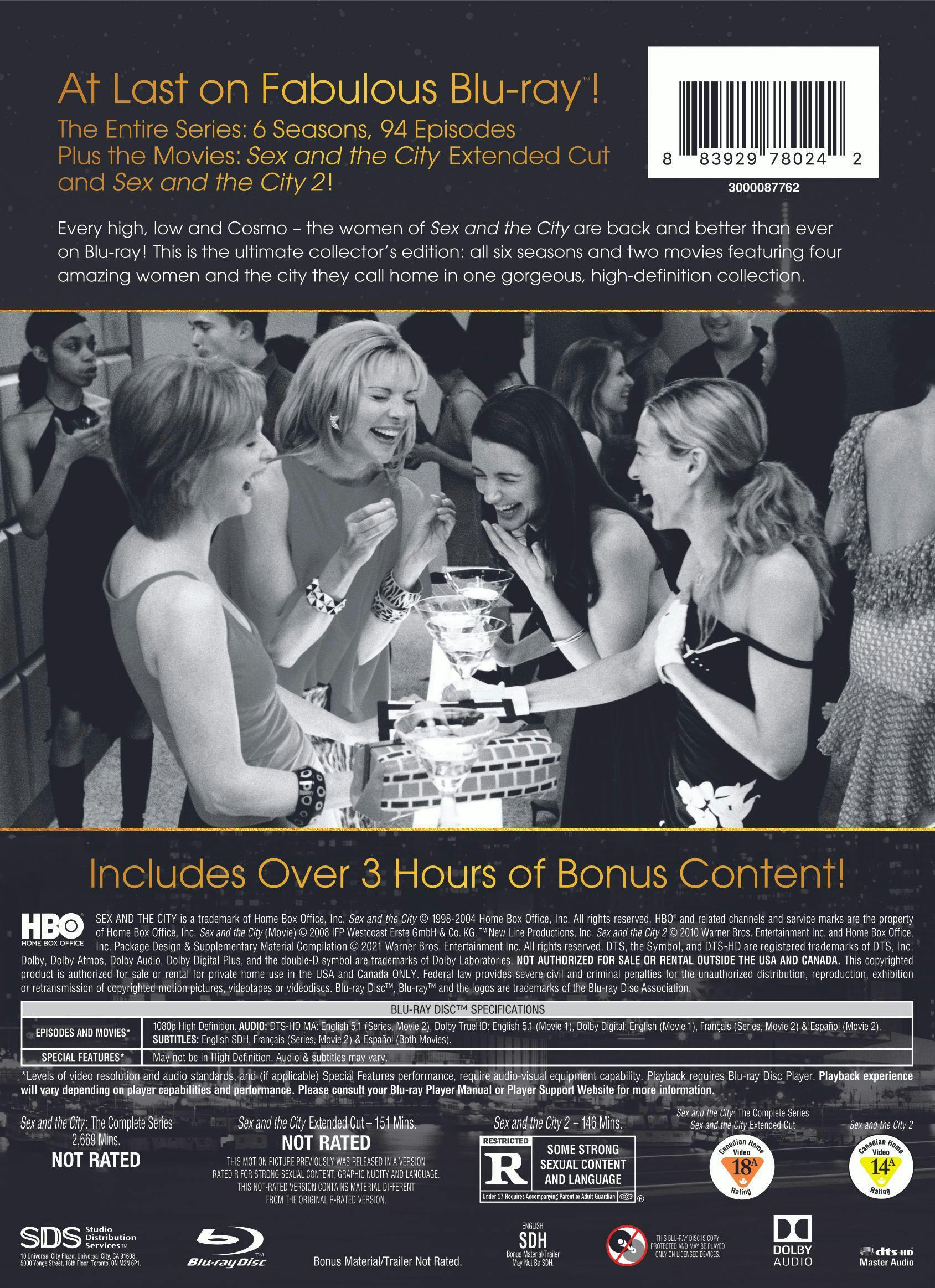 Sex and the City: The Complete Series and Films (Box Set) [Blu-ray] - Image 2