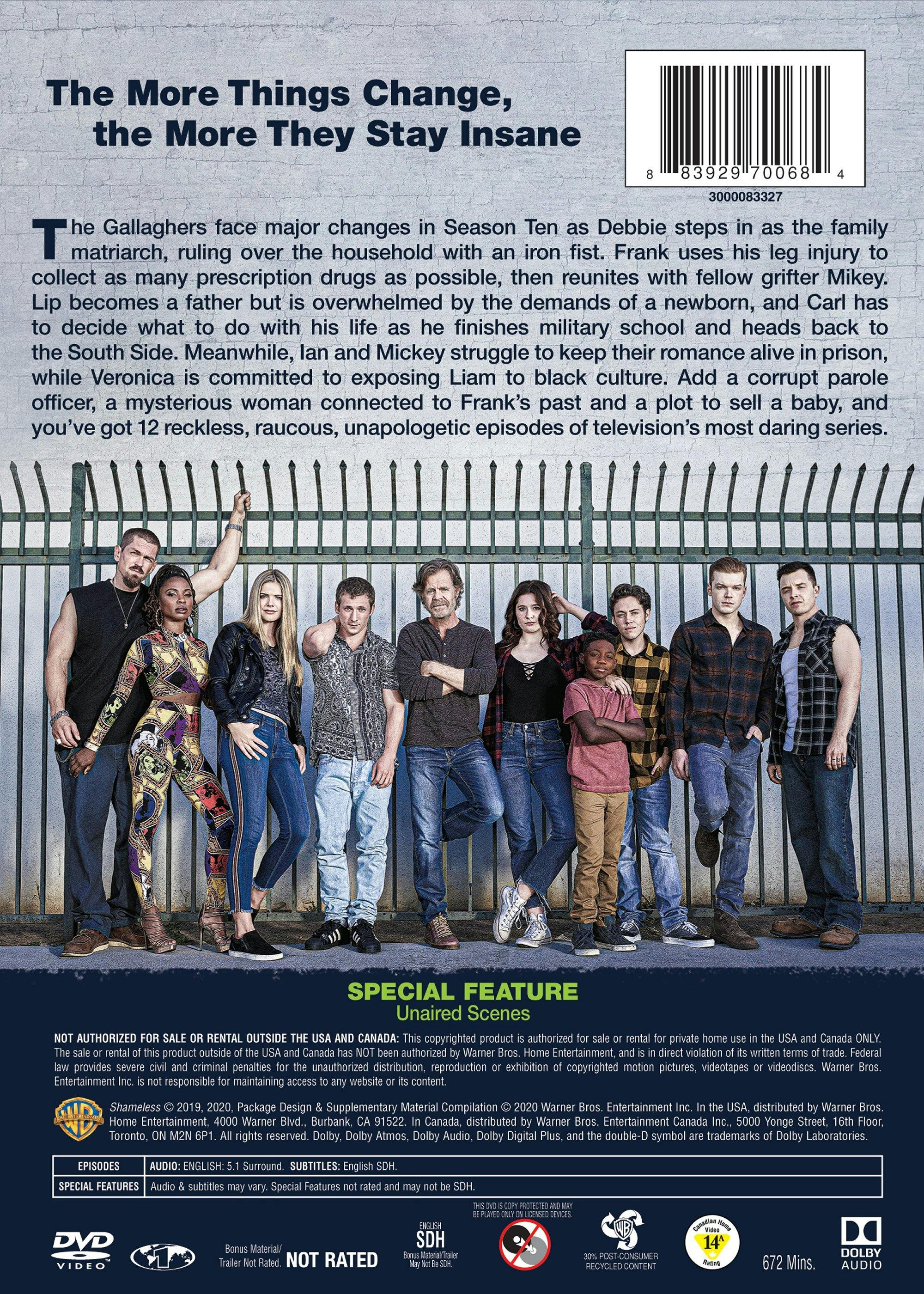 Shameless: Series 10 (Box Set) [DVD] - Image 2