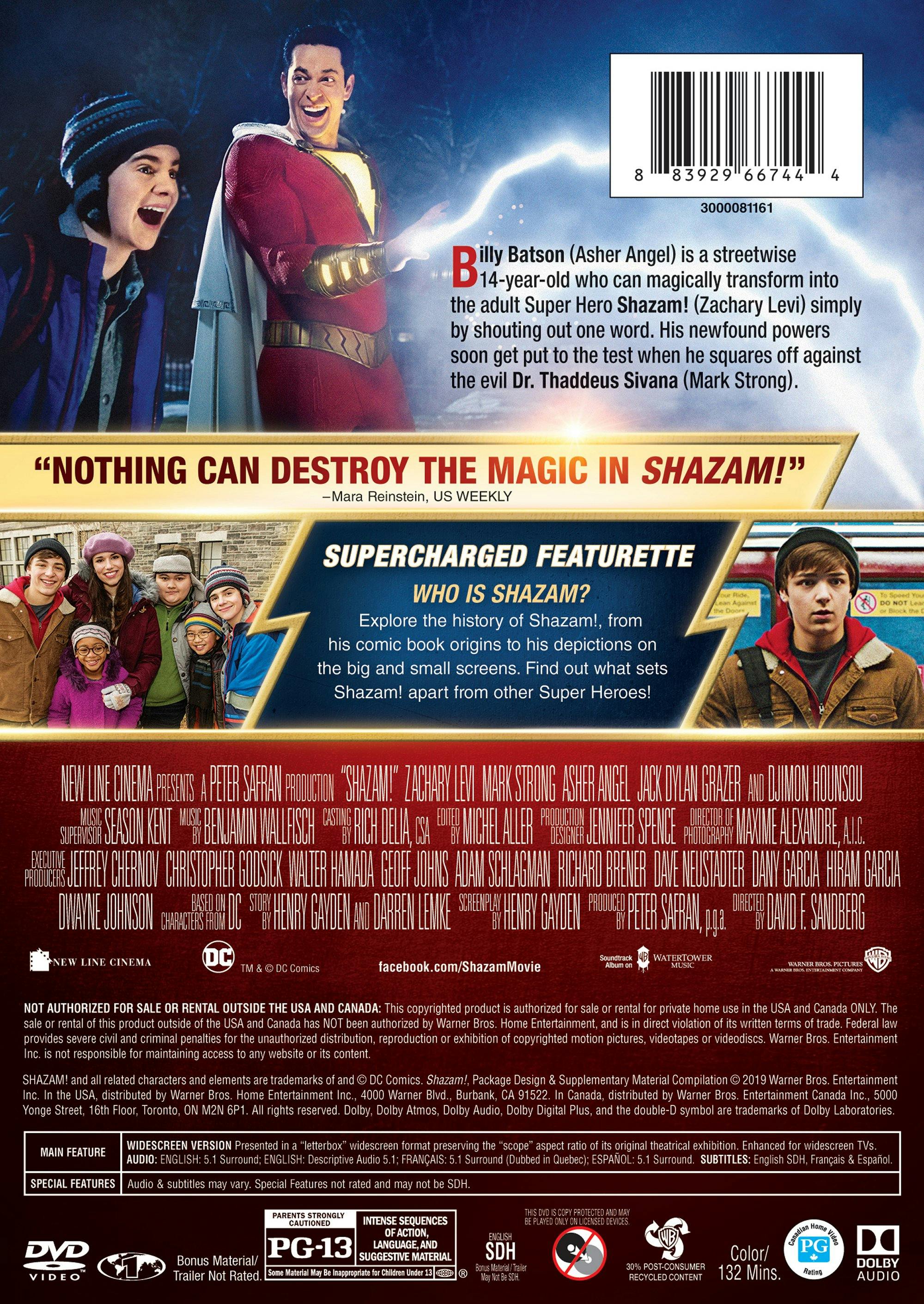Shazam! [DVD] - Image 2