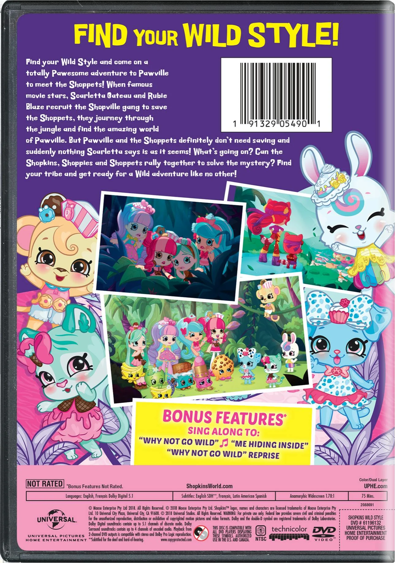 Shopkins: Wild [DVD] - Image 2