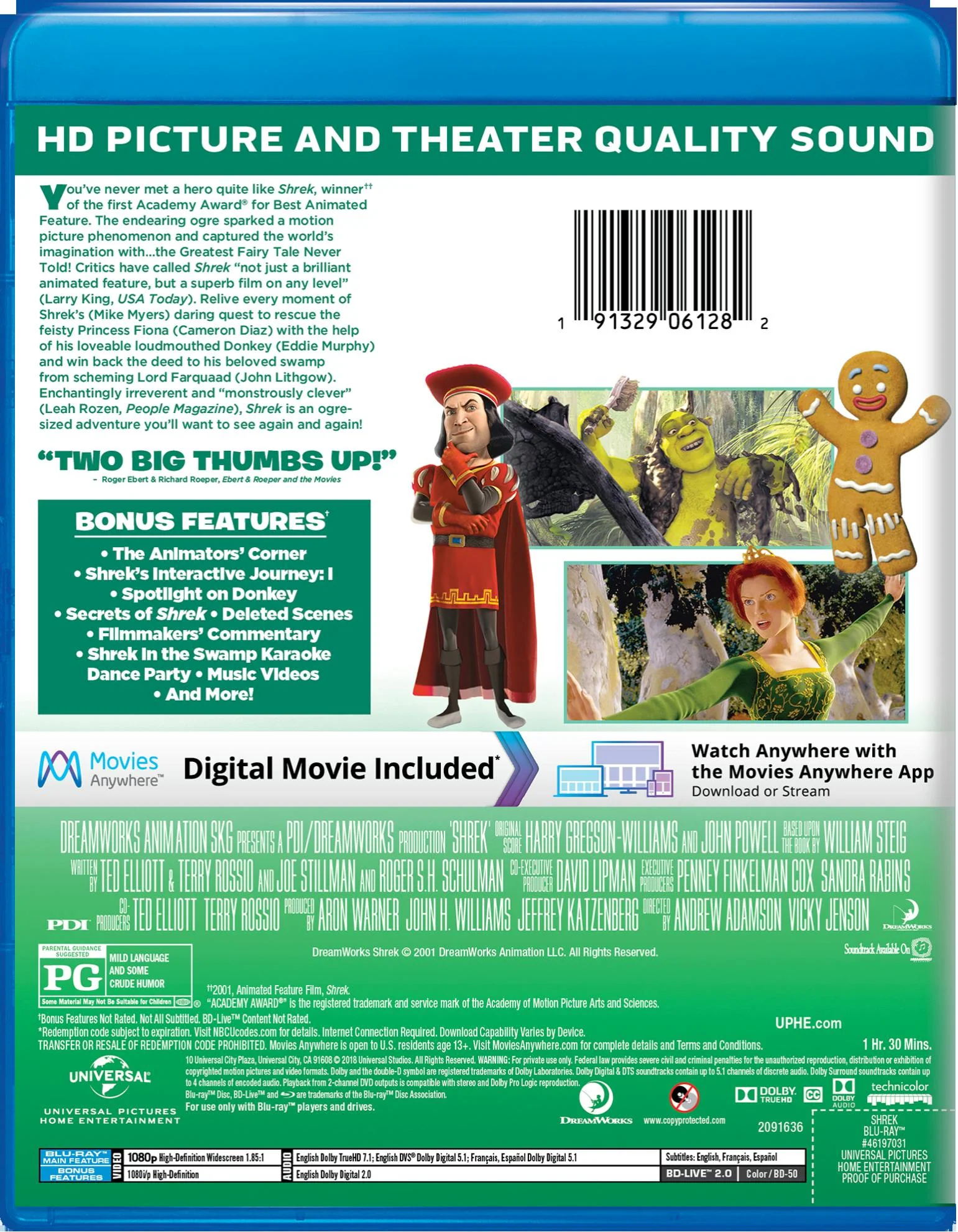 Shrek (Digital) [Blu-ray] - Image 2