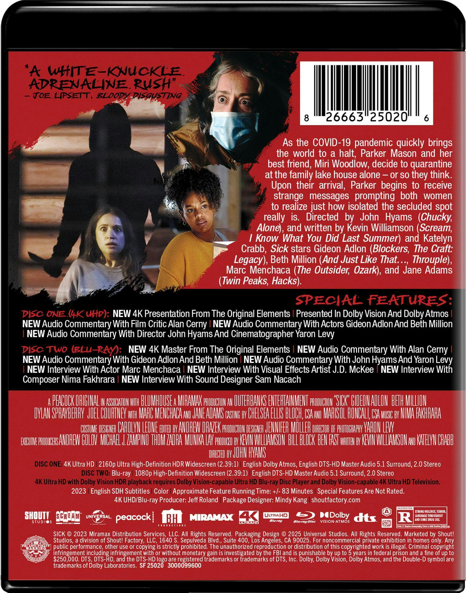 Sick - 4K Ultra HD + Blu-ray [UHD] - Image 2