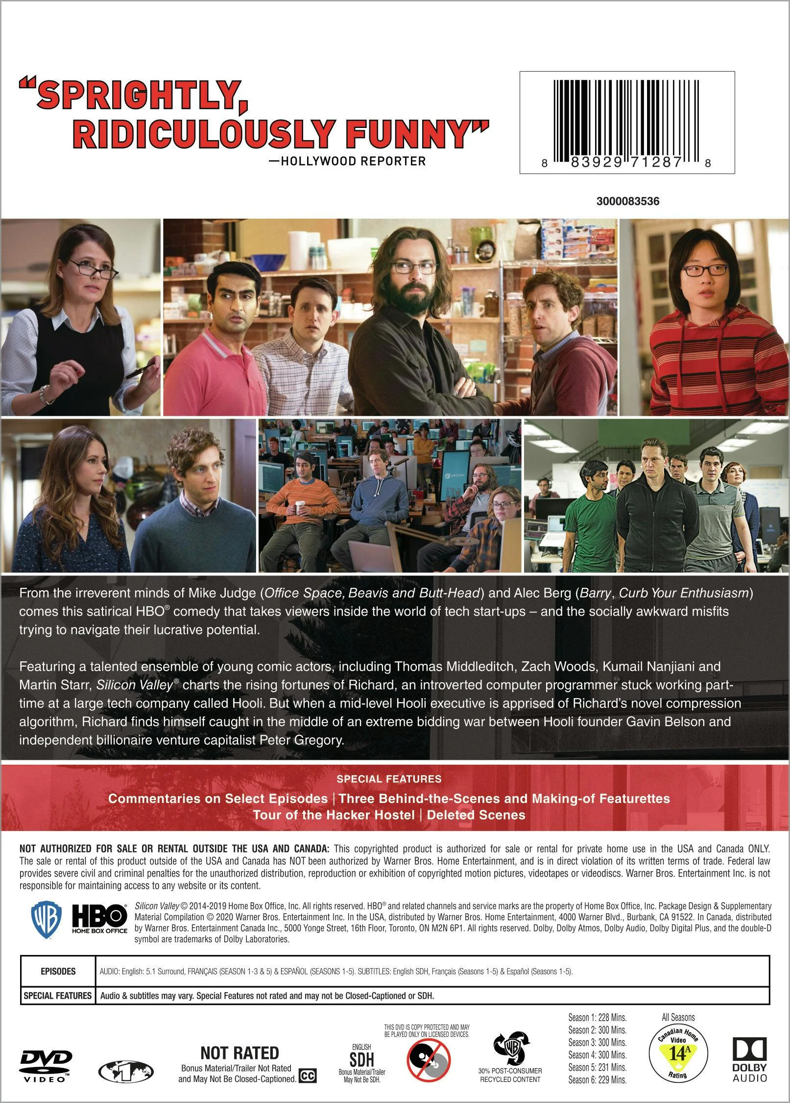 Silicon Valley: The Complete Series [DVD] - Image 3