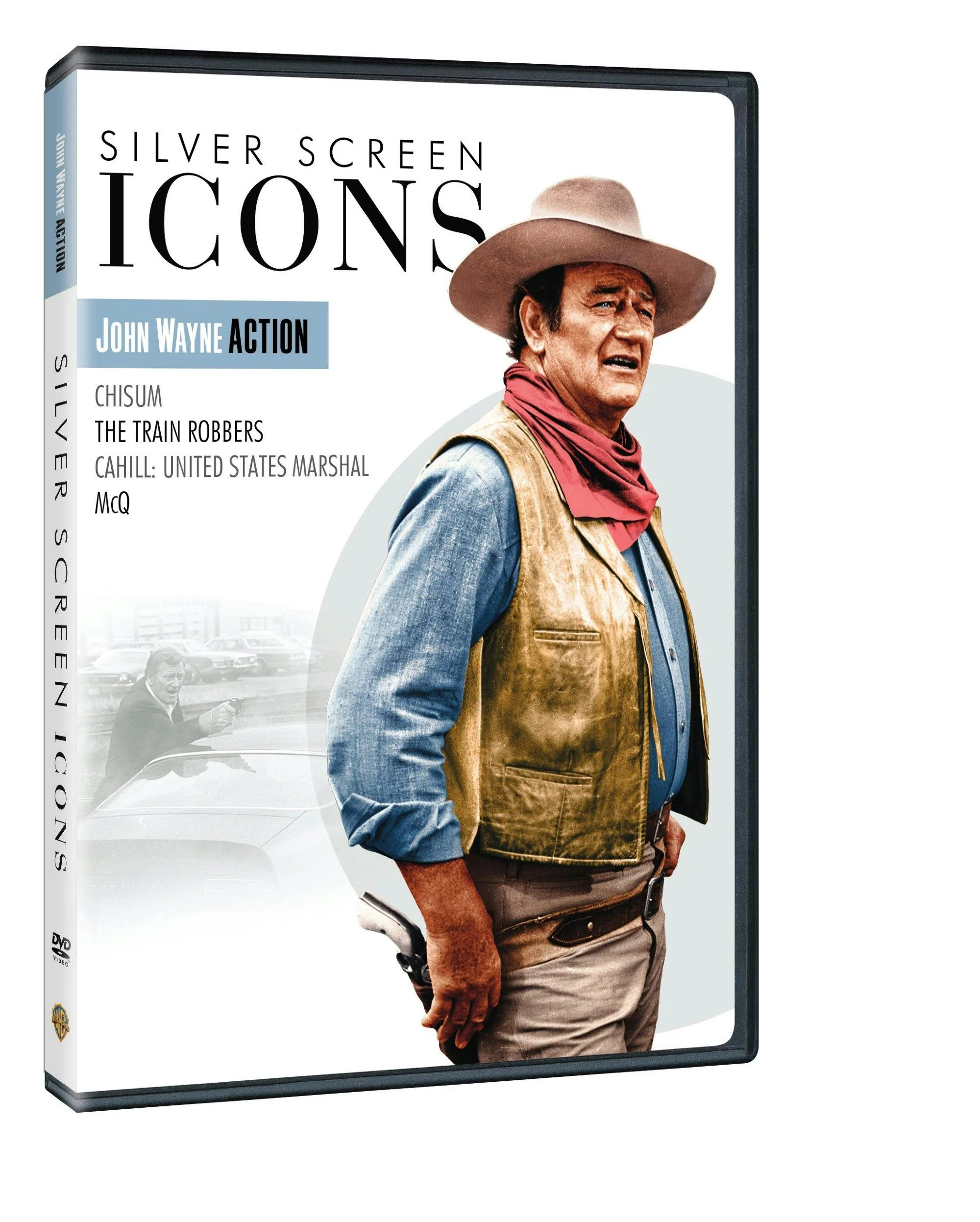 Silver Screen Icons: John Wayne Action (DVD New Box Art) [DVD] - Image 2