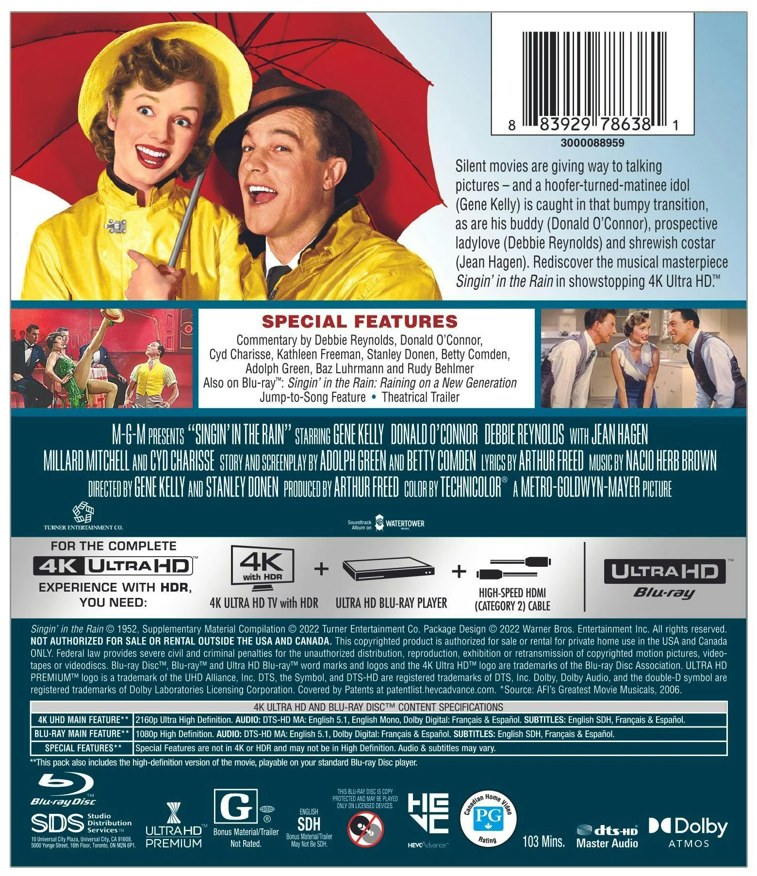 Singin' in the Rain (4K UHD) [UHD] - Image 3