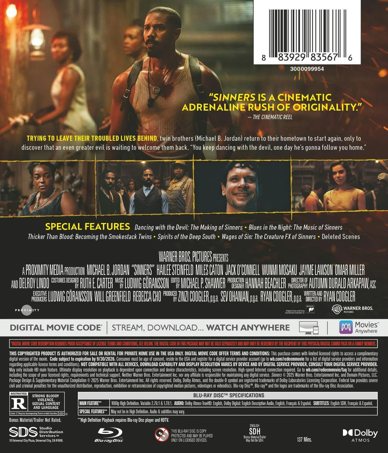 Sinners [Blu-ray] - Image 3