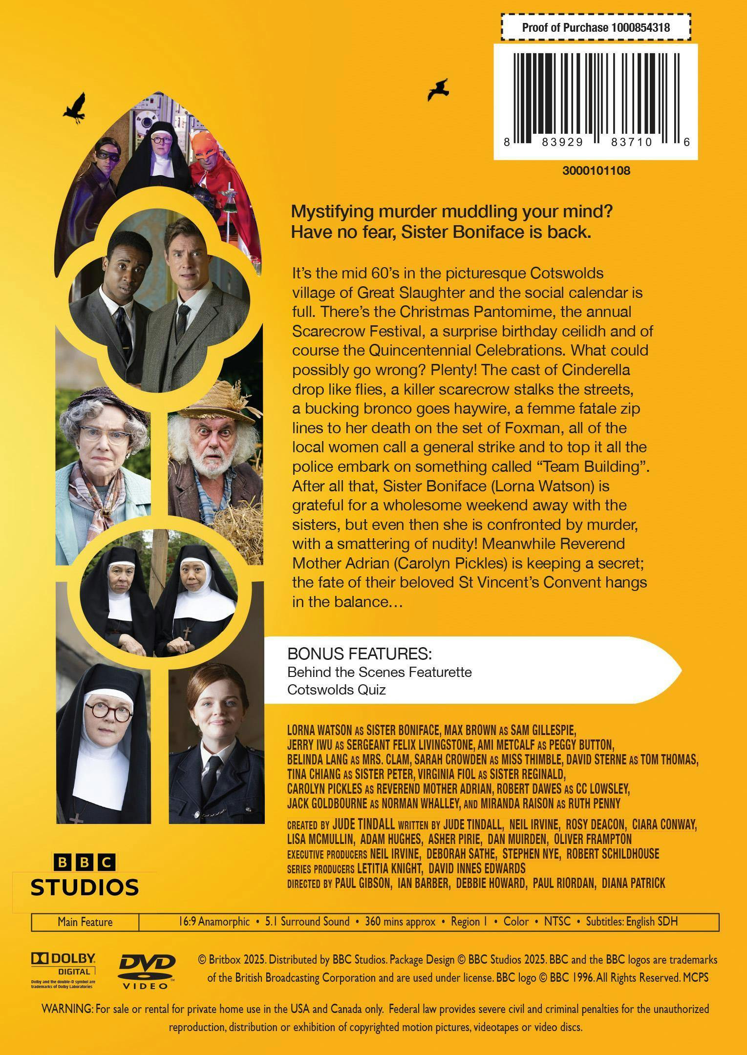 Sister Boniface Mysteries: Season Four [DVD] - Image 3