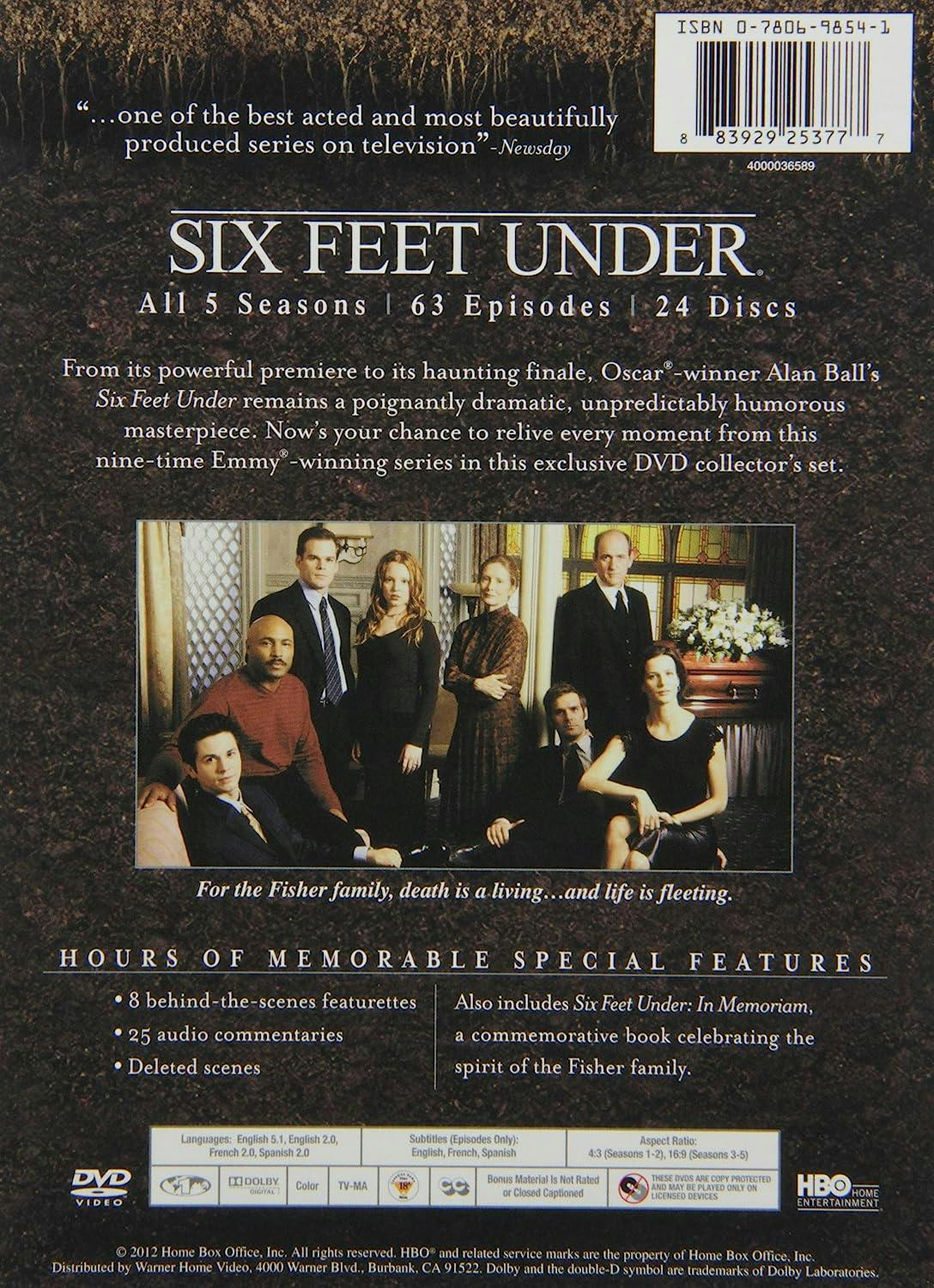 Six Feet Under: Complete Series (DVD New Box Art) [DVD] - Image 3