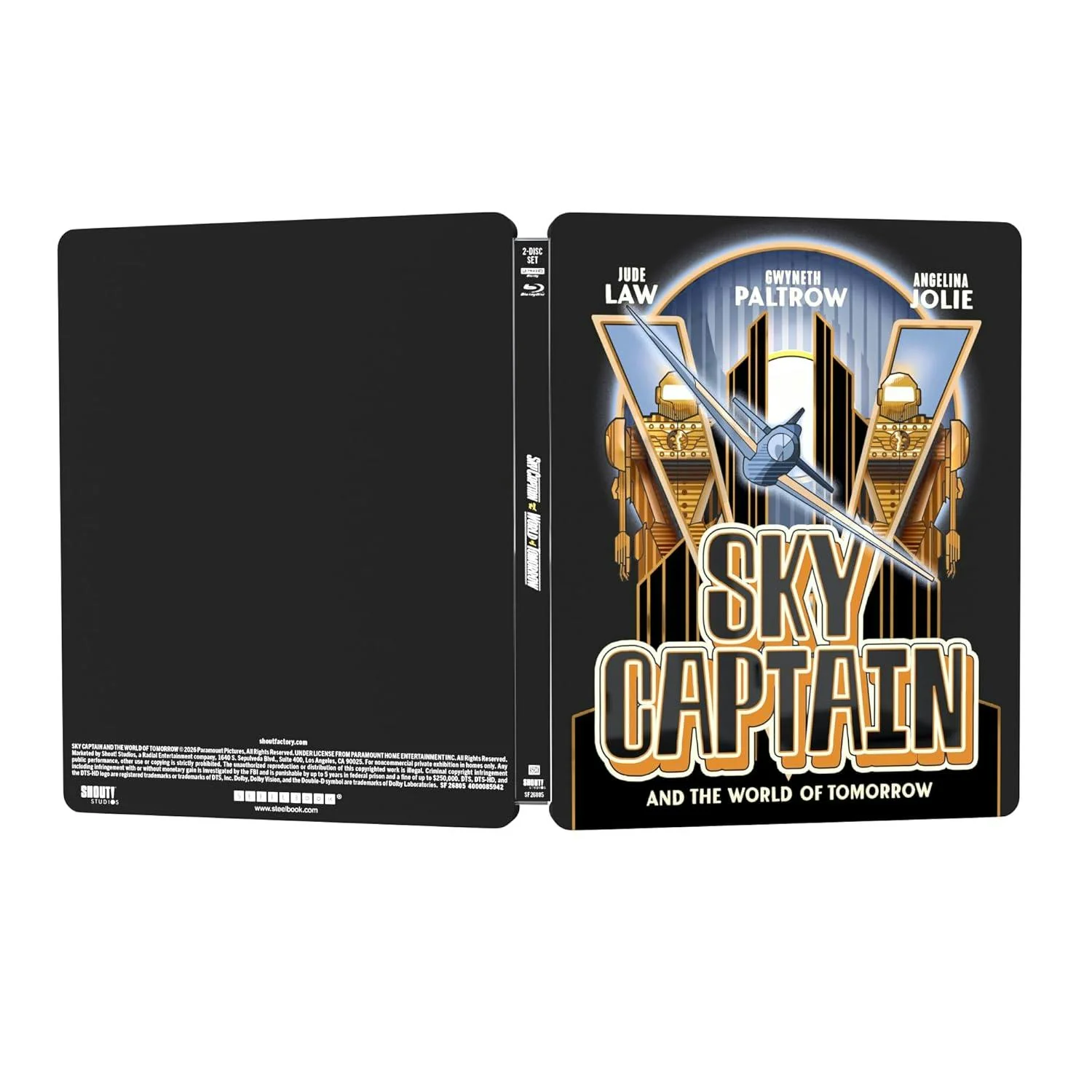 Sky Captain and the World of Tomorrow (Limited Edition 4K Ultra HD Steelbook + Blu-ray) [UHD] - Image 3