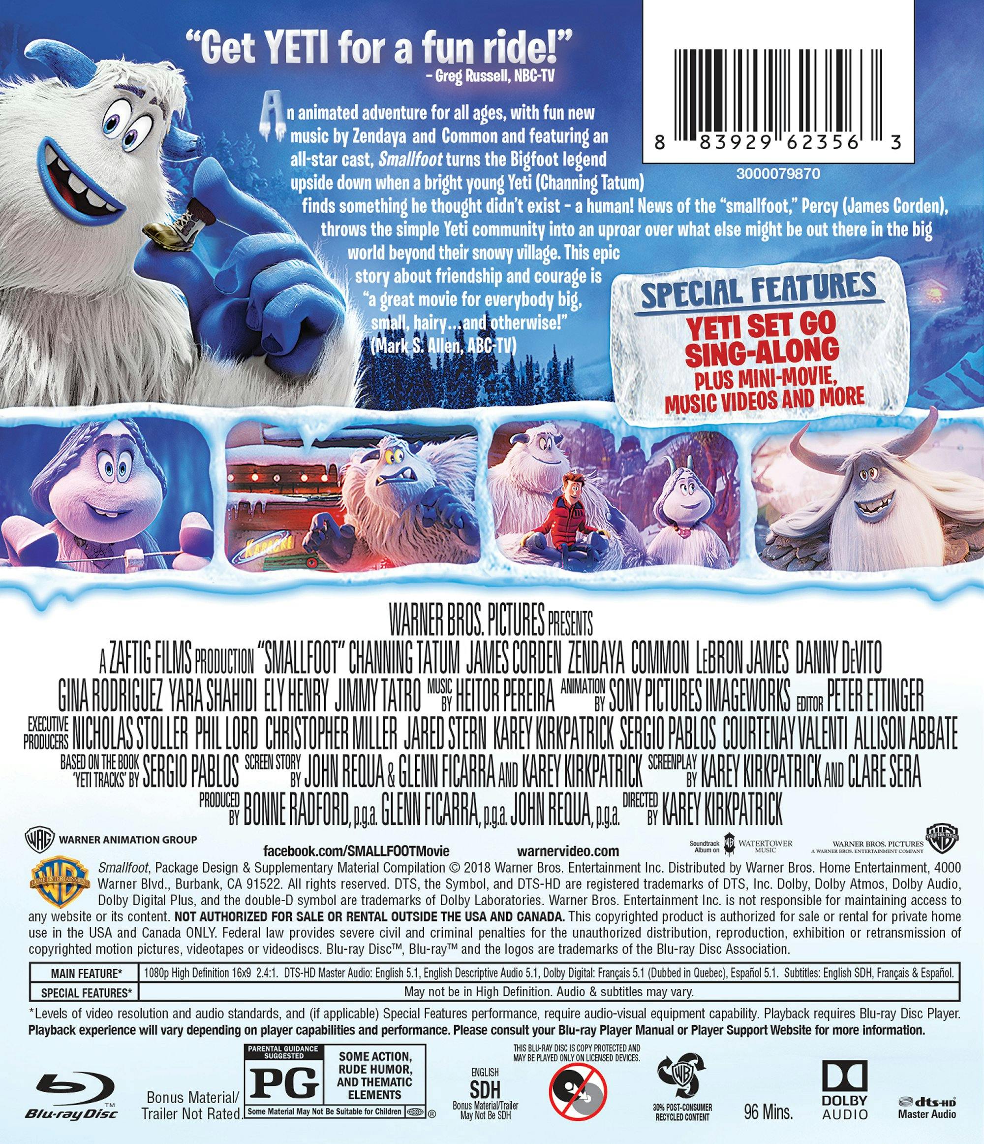 Smallfoot [Blu-ray] - Image 2