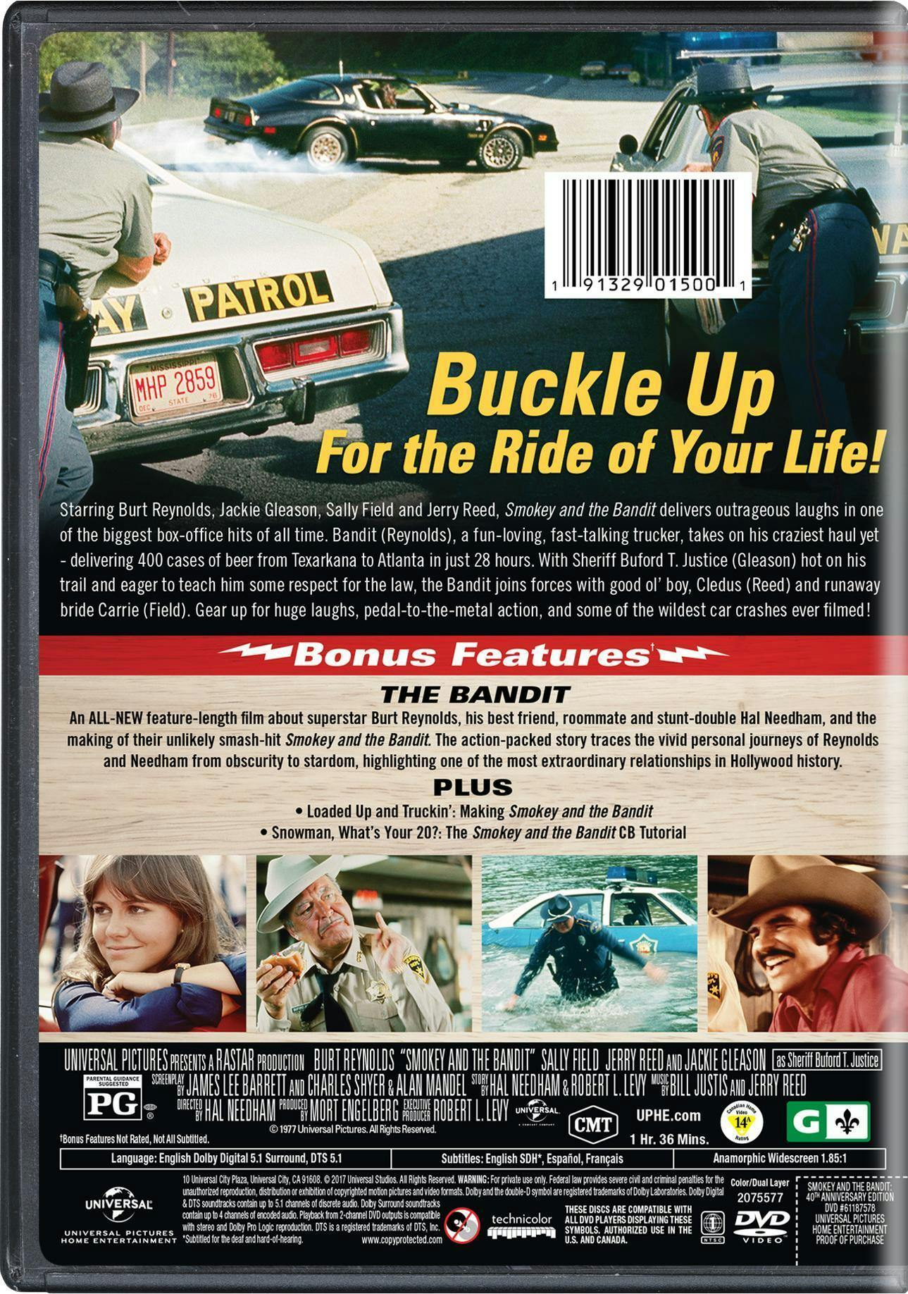 Smokey and the Bandit (40th Anniversary Edition) [DVD] - Image 2