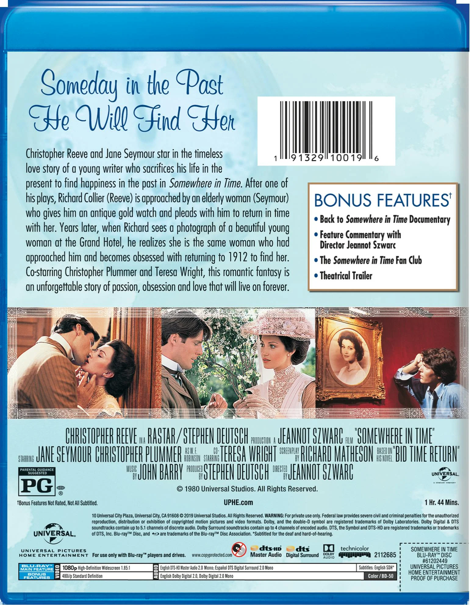 Somewhere in Time [Blu-ray] - Image 2