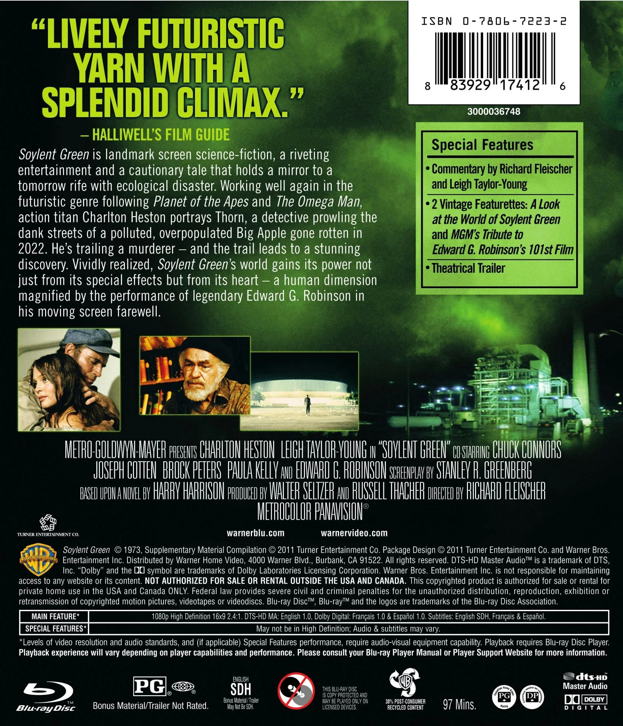 Soylent Green [Blu-ray] - Image 2