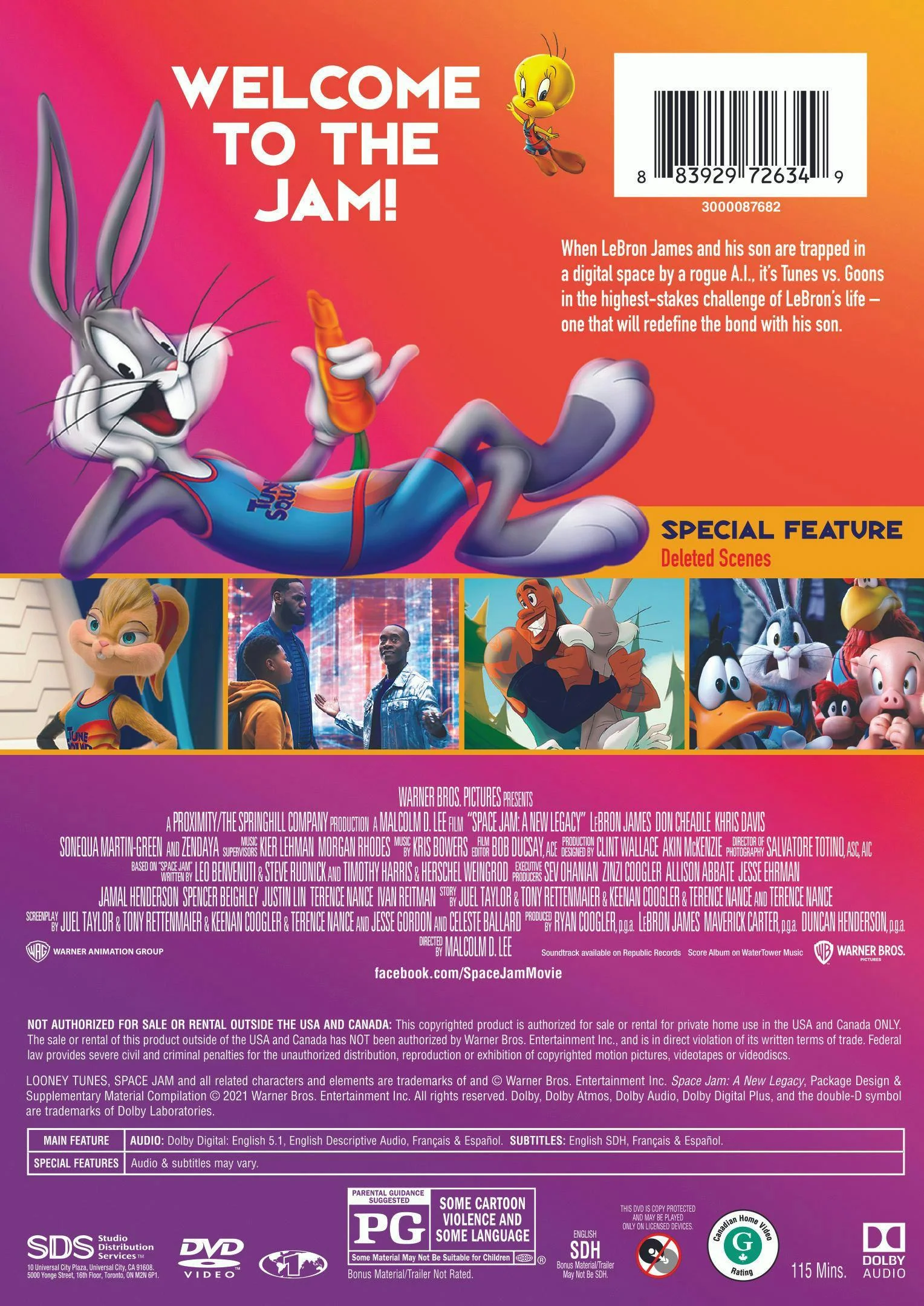 Space Jam: A New Legacy [DVD] - Image 3