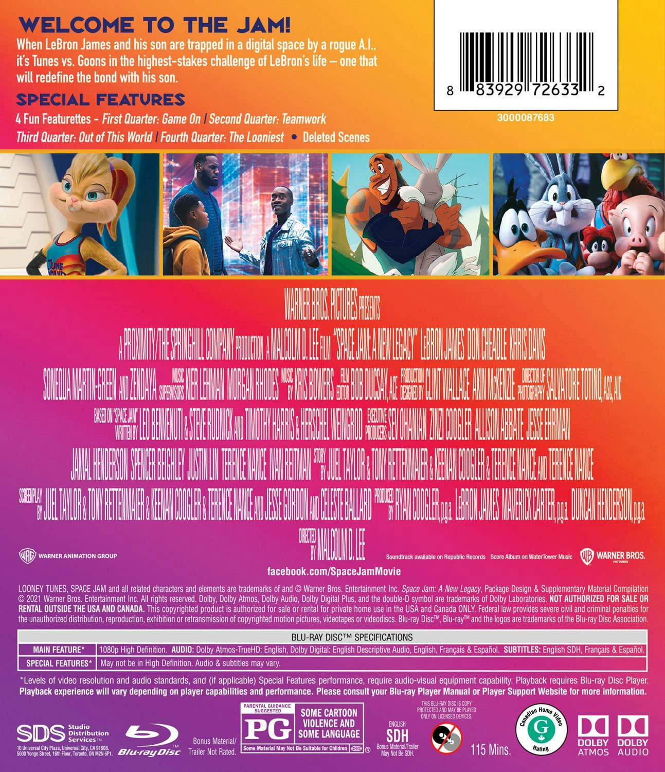 Space Jam: A New Legacy (with DVD) [Blu-ray] - Image 3