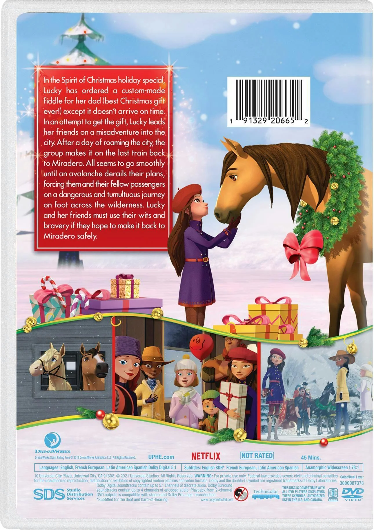 Spirit Riding Free - Spirit of Christmas [DVD] - Image 3