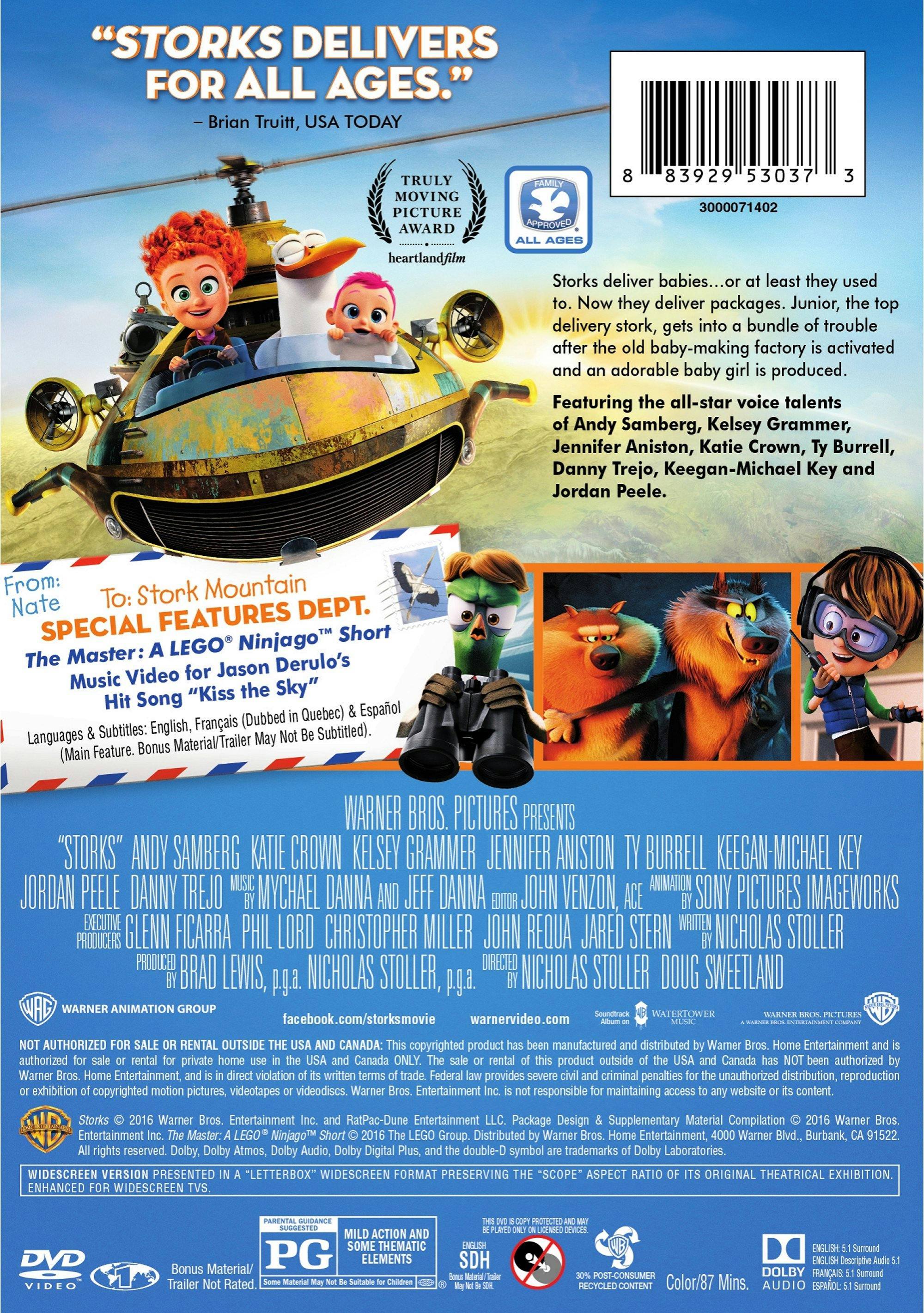 Storks [DVD] - Image 2