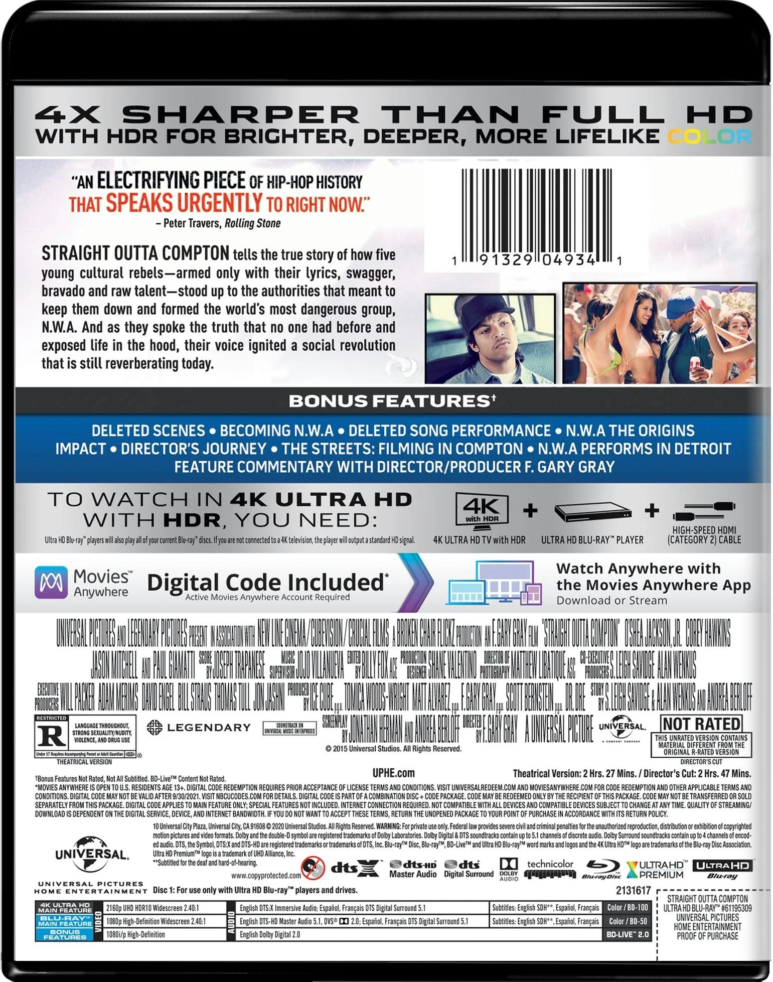 Straight Outta Compton (4K Ultra HD) [UHD] - Image 2