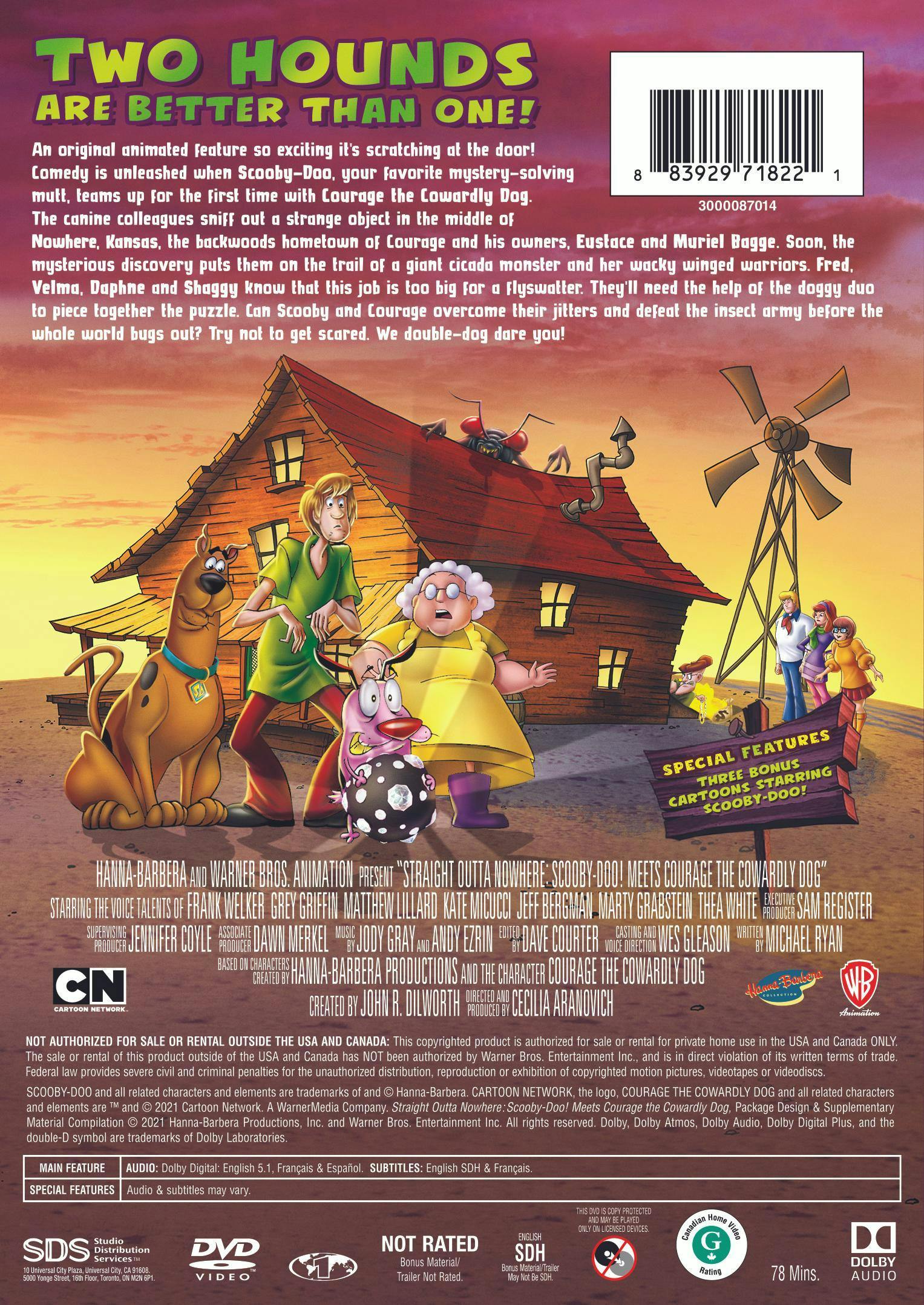 Straight Outta Nowhere - Scooby-Doo! Meets Courage the Cowardly.. [DVD] - Image 3
