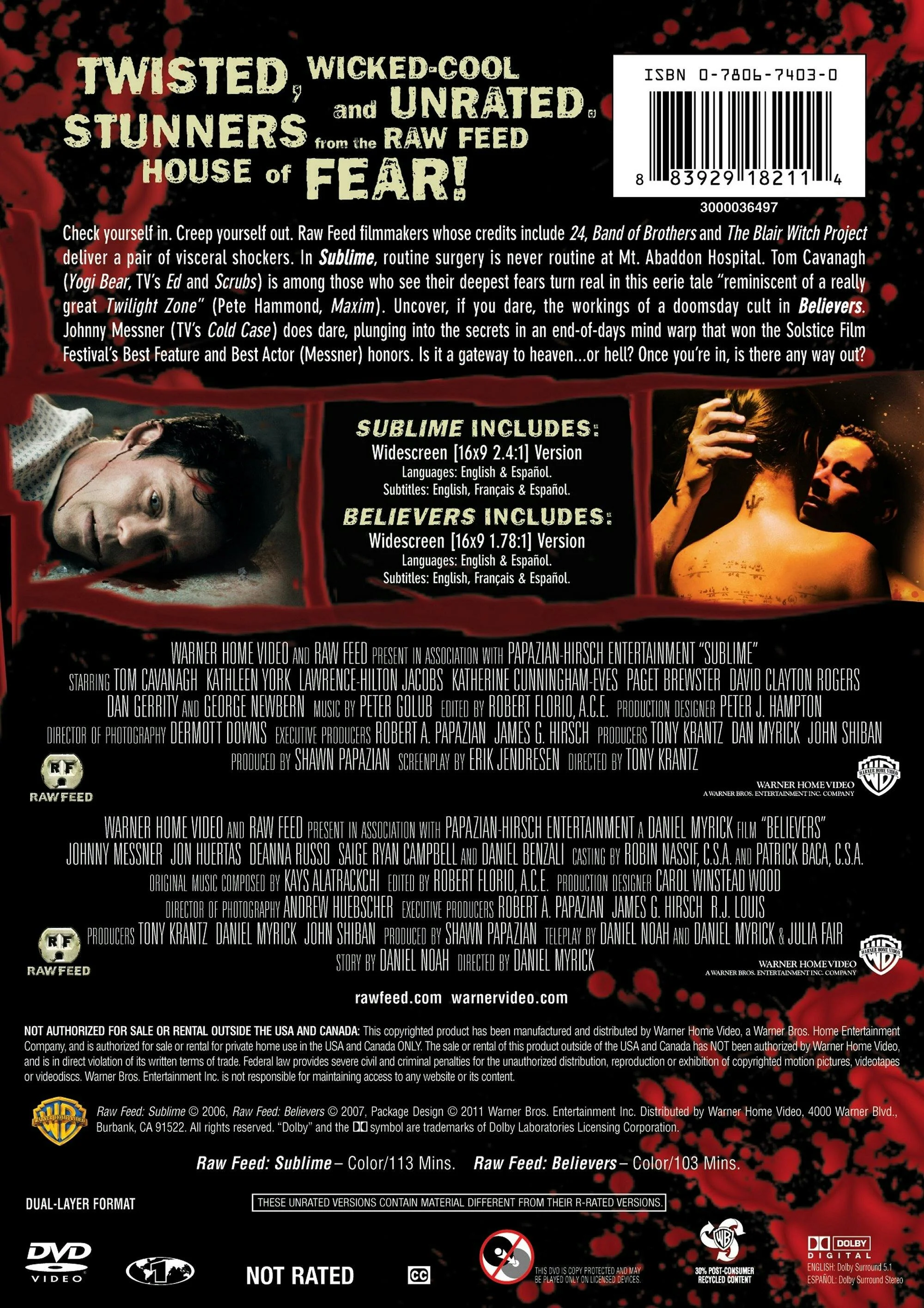 Sublime/Believers (DVD Double Feature) [DVD] - Image 2