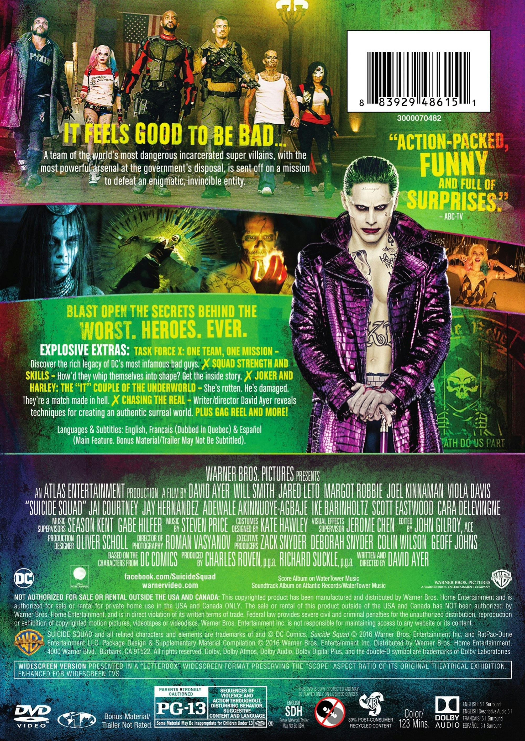 Suicide Squad (DVD Special Edition) [DVD] - Image 2