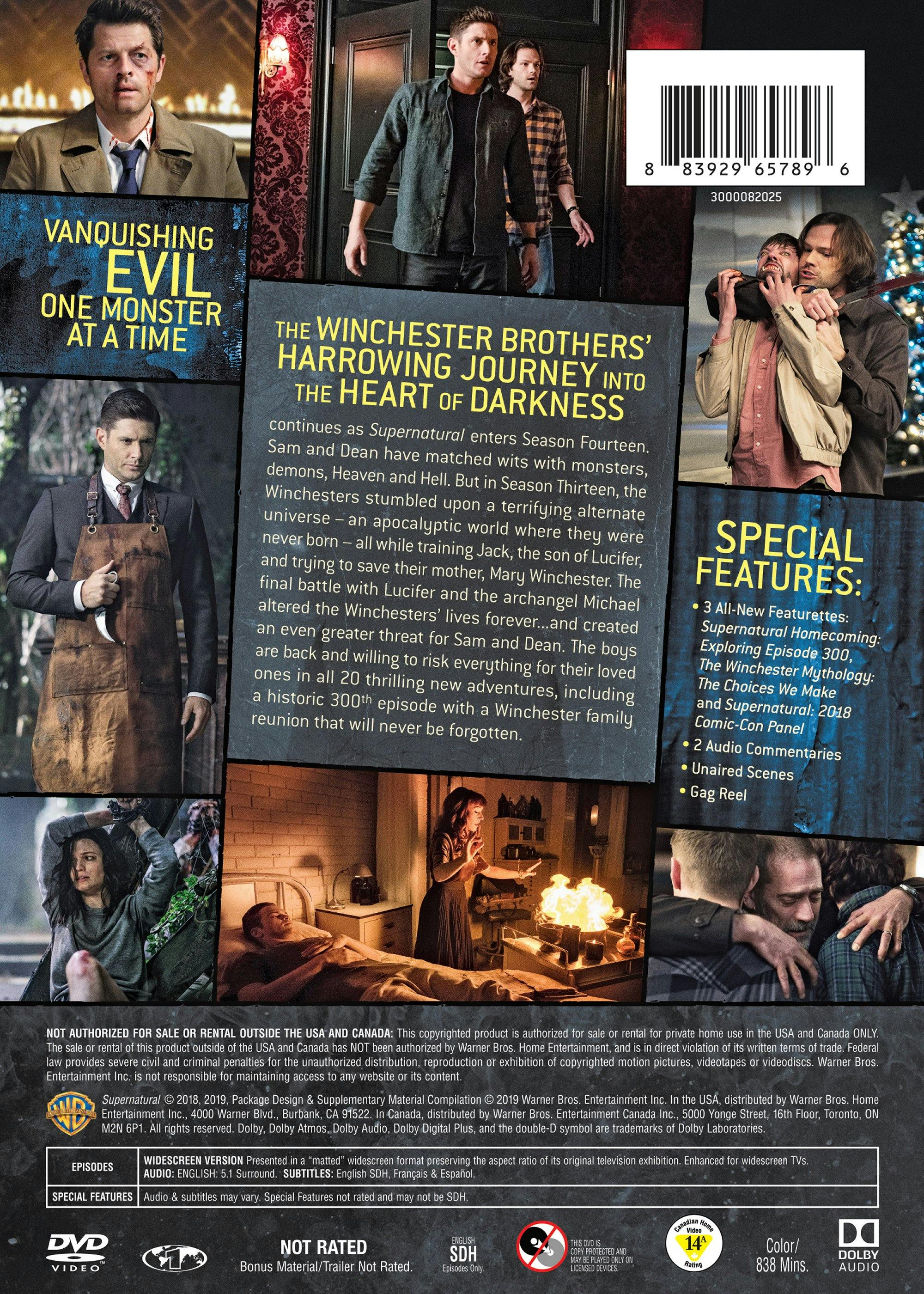Supernatural: The Complete Fourteenth Season (Box Set) [DVD] - Image 2